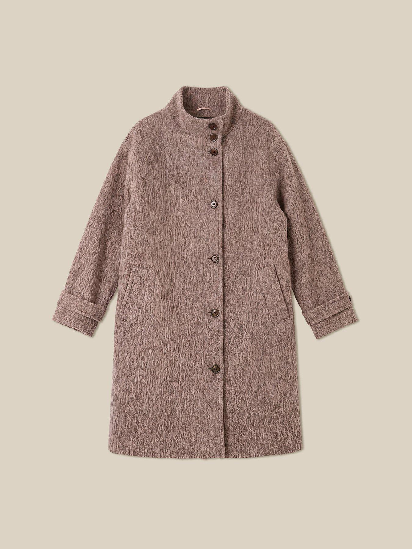Image 5 of 5 of Monsoon Belle Boucle Coat