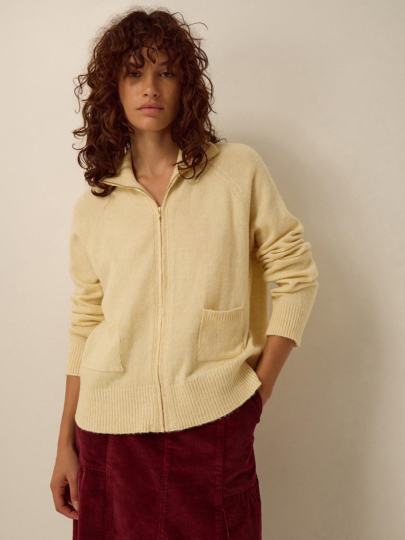 Monsoon Zoey Zip Cardigan