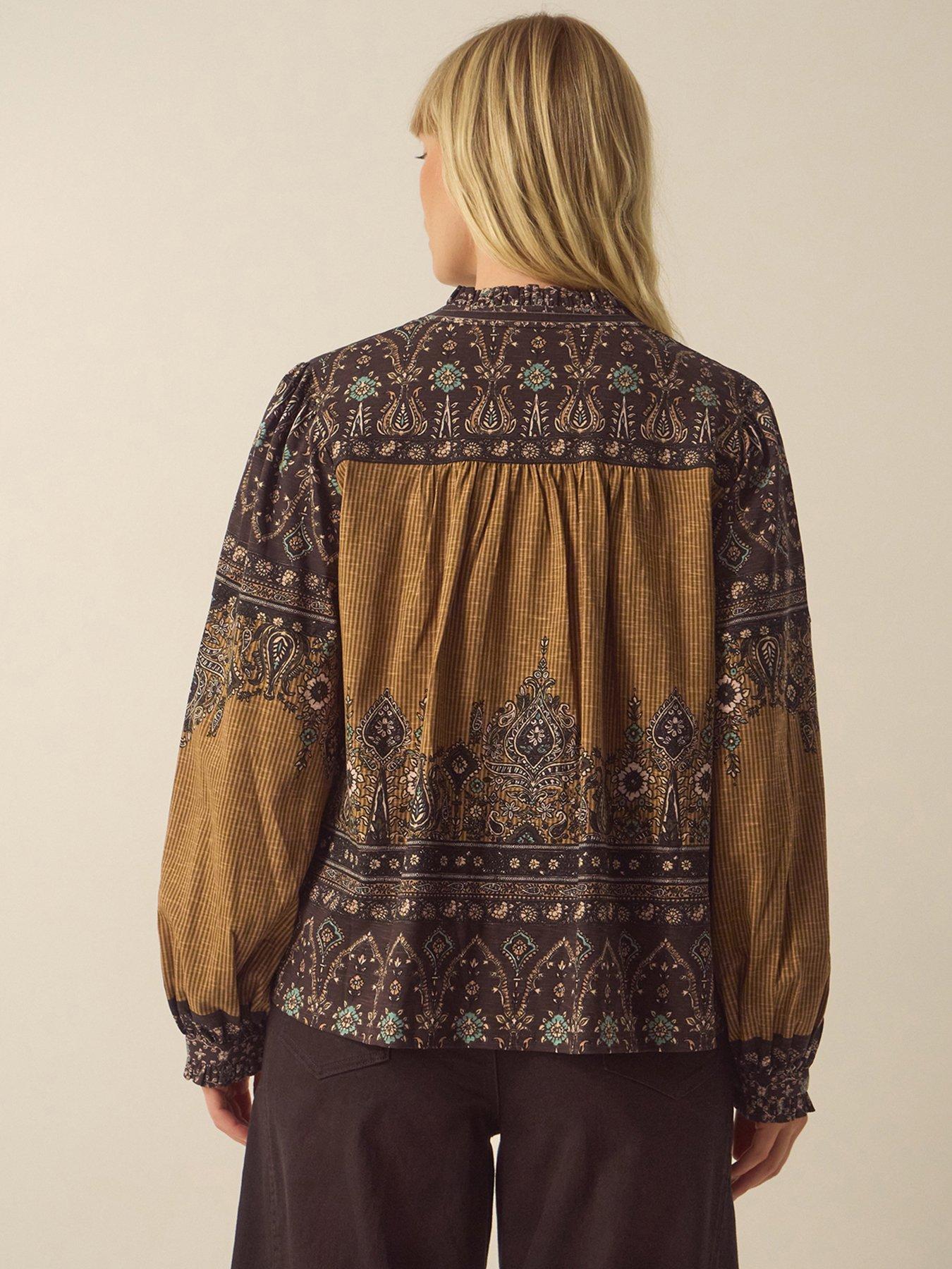 Image 2 of 6 of Monsoon Branwen Print Jersey Top