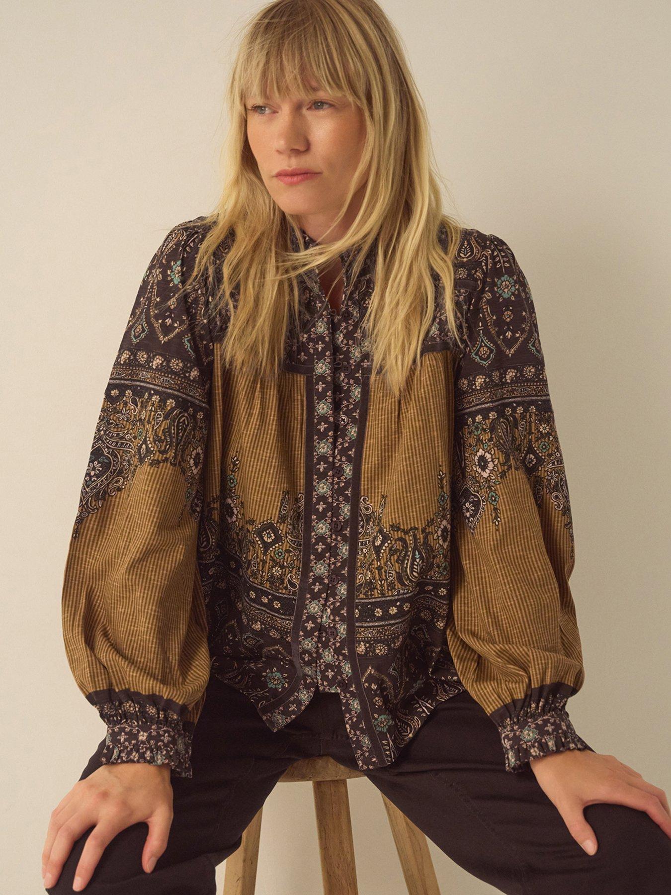 Image 3 of 6 of Monsoon Branwen Print Jersey Top