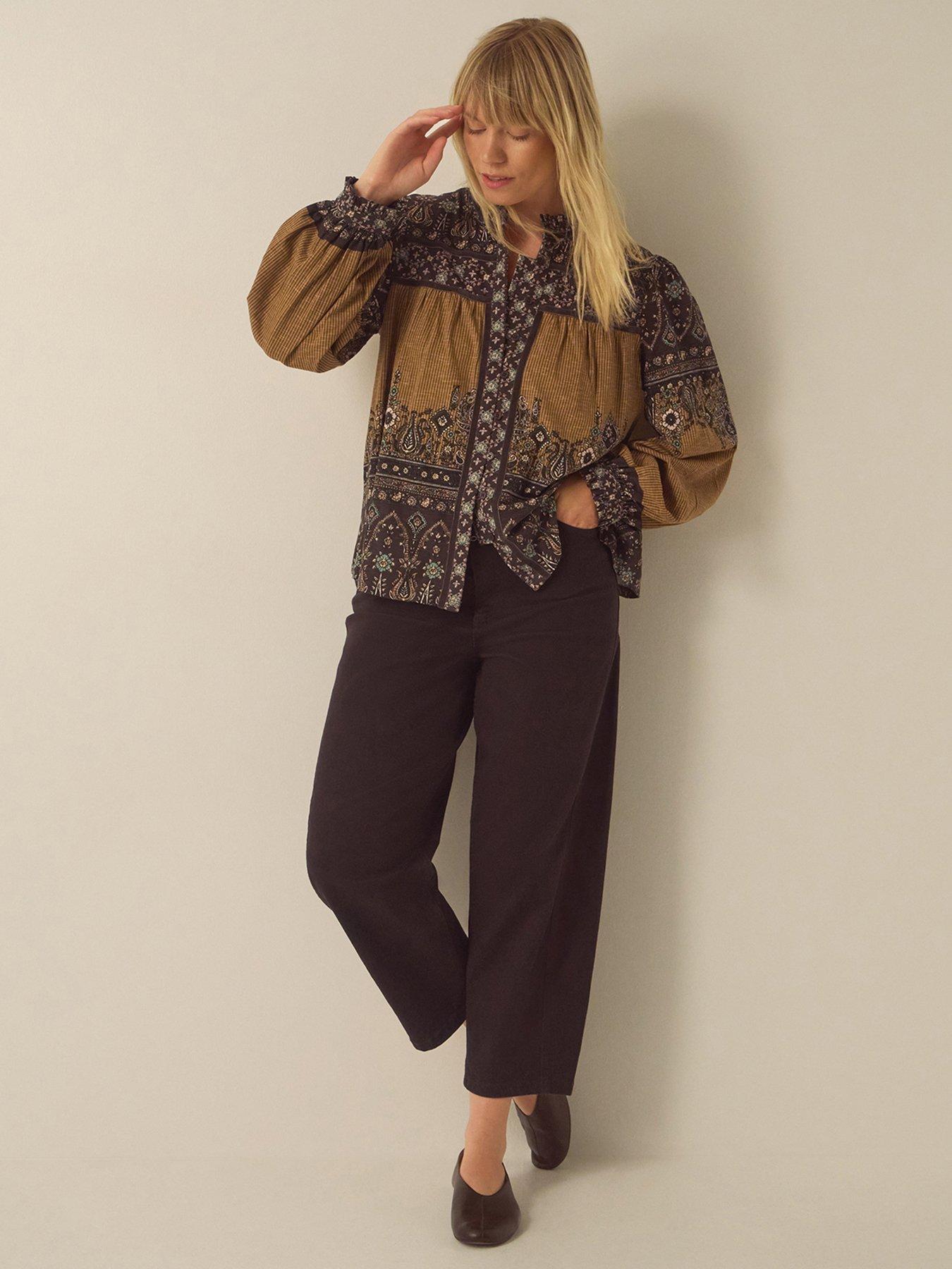 Image 4 of 6 of Monsoon Branwen Print Jersey Top