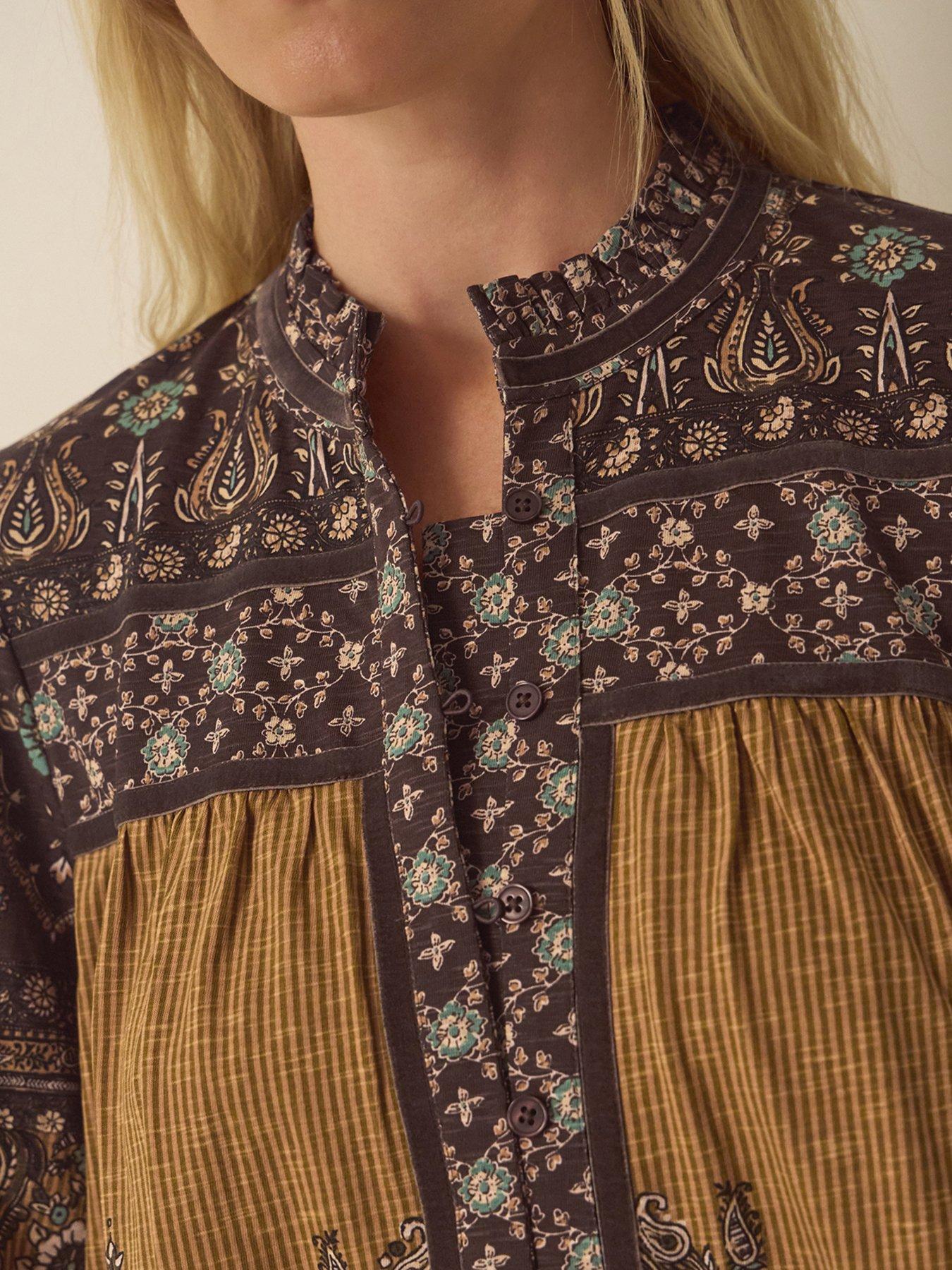 Image 5 of 6 of Monsoon Branwen Print Jersey Top
