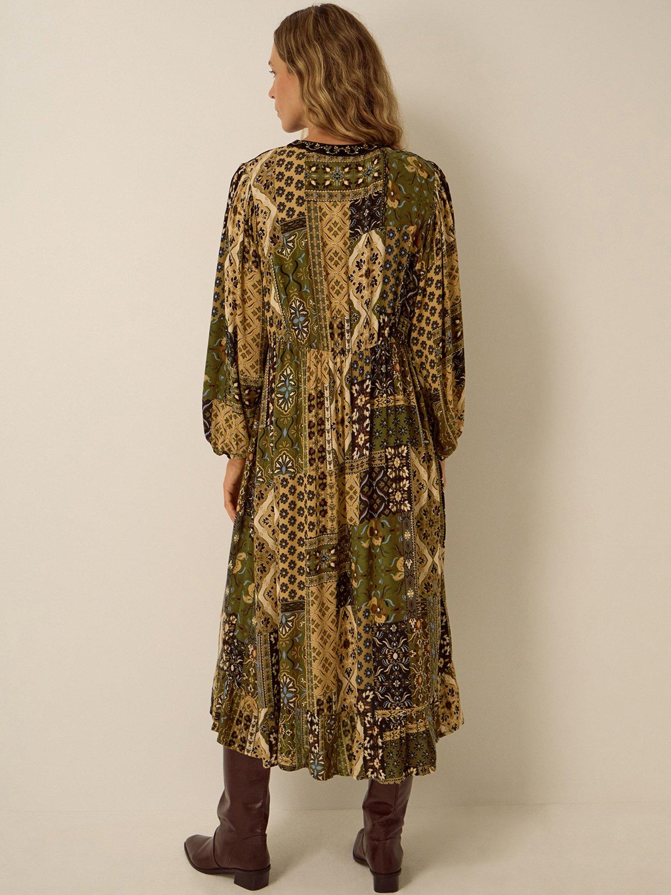 Image 2 of 5 of Monsoon Laoise Print Dress