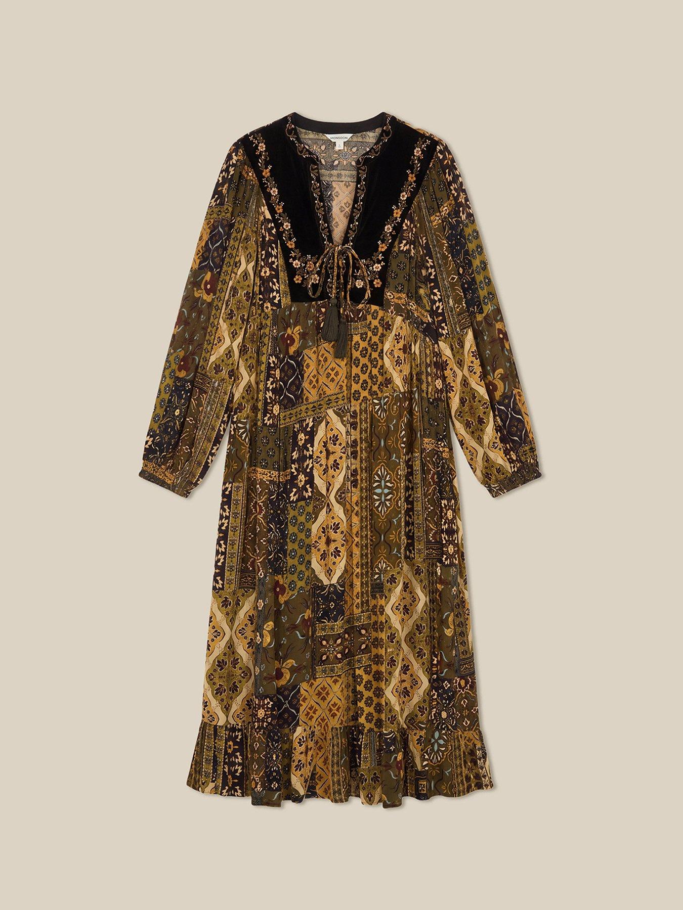 Image 5 of 5 of Monsoon Laoise Print Dress