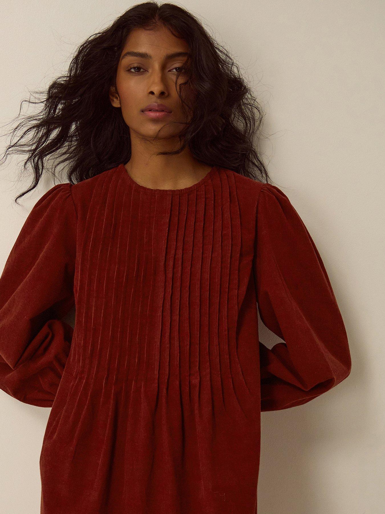 Image 3 of 5 of Monsoon Joyce Emb Cord Dress