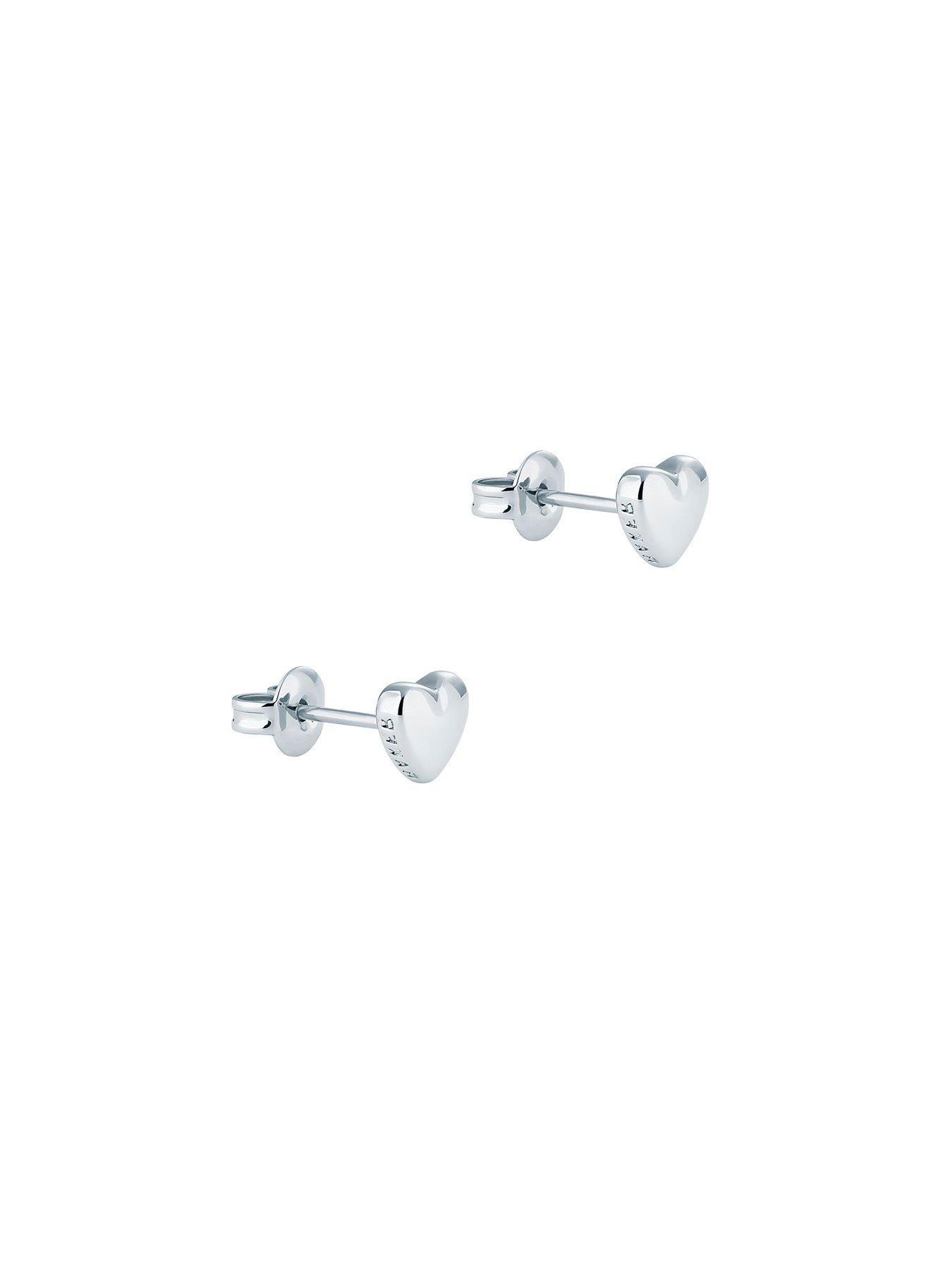 Image 2 of 6 of Ted Baker HARLY: Tiny Heart Stud Earrings