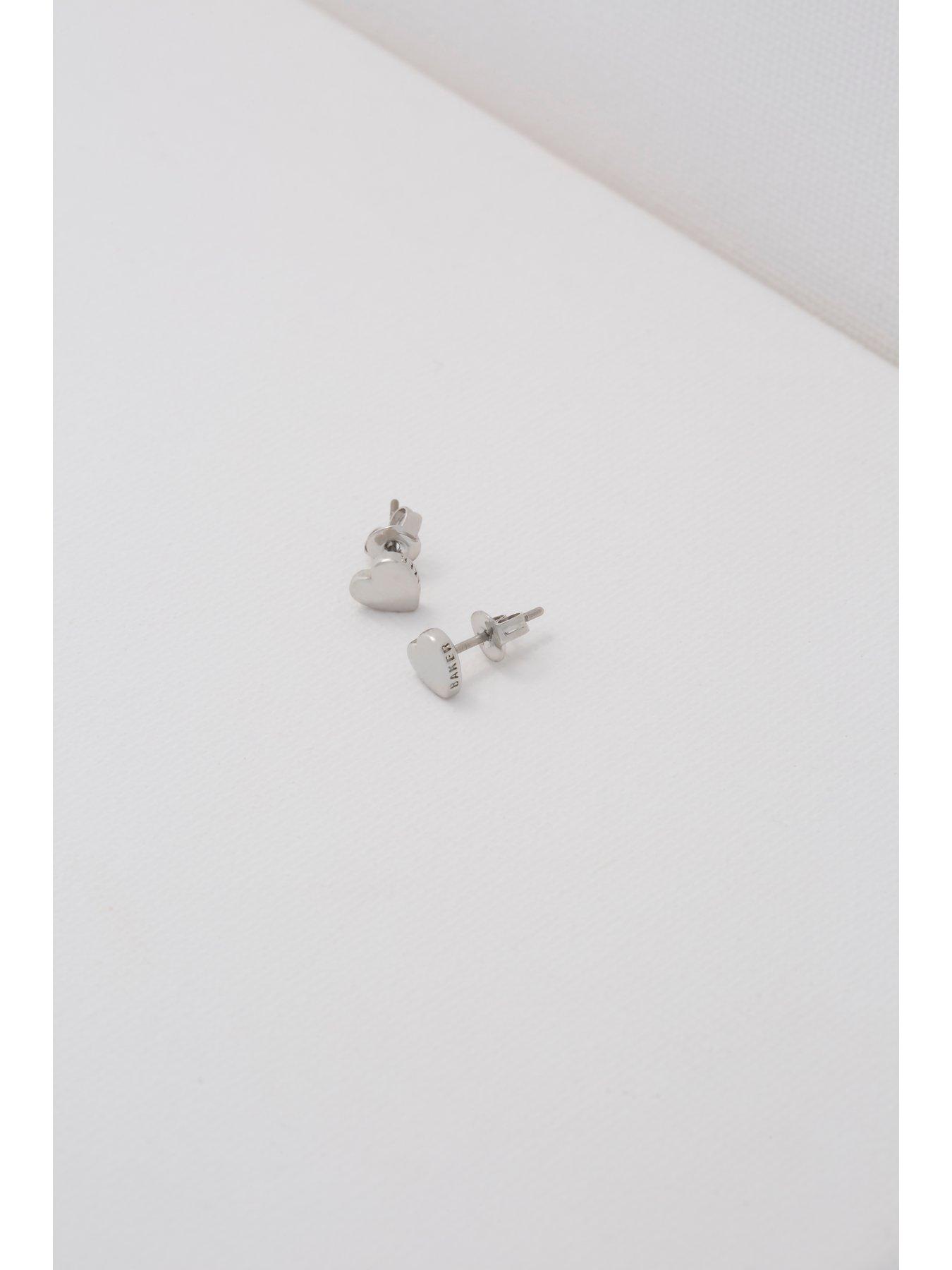 Image 5 of 6 of Ted Baker HARLY: Tiny Heart Stud Earrings