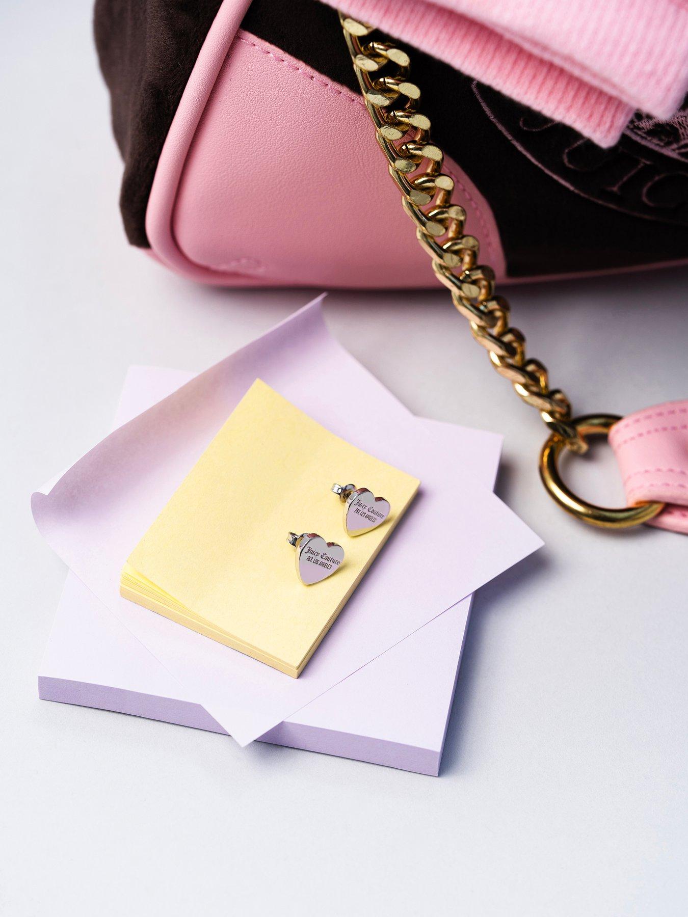 Image 5 of 6 of Juicy Couture Heart Stud Earrings
