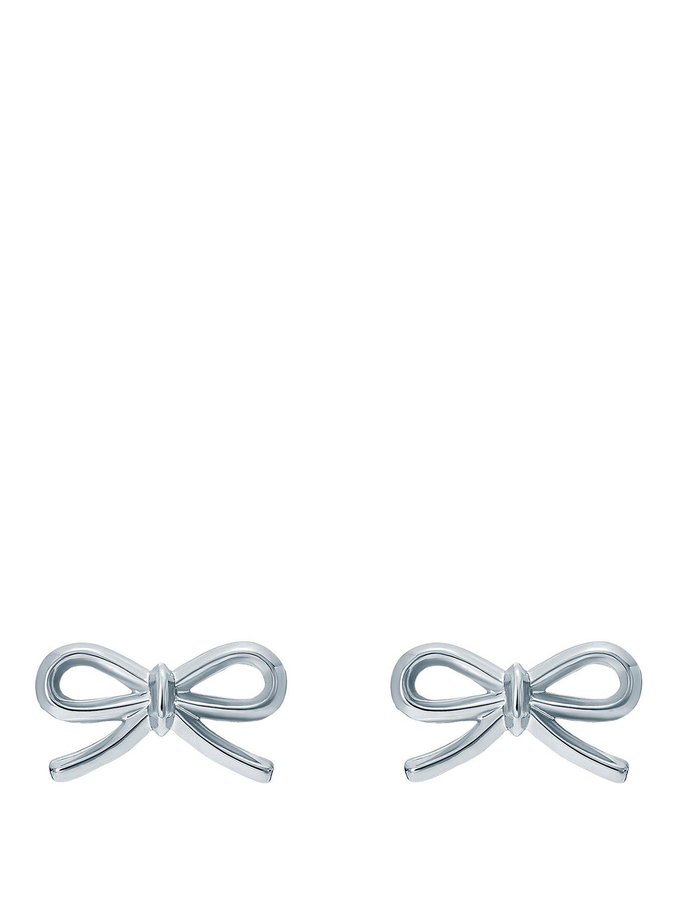 Ted Baker BROOKE: Mini Metal Bow Stud Earrings, Multi, Women