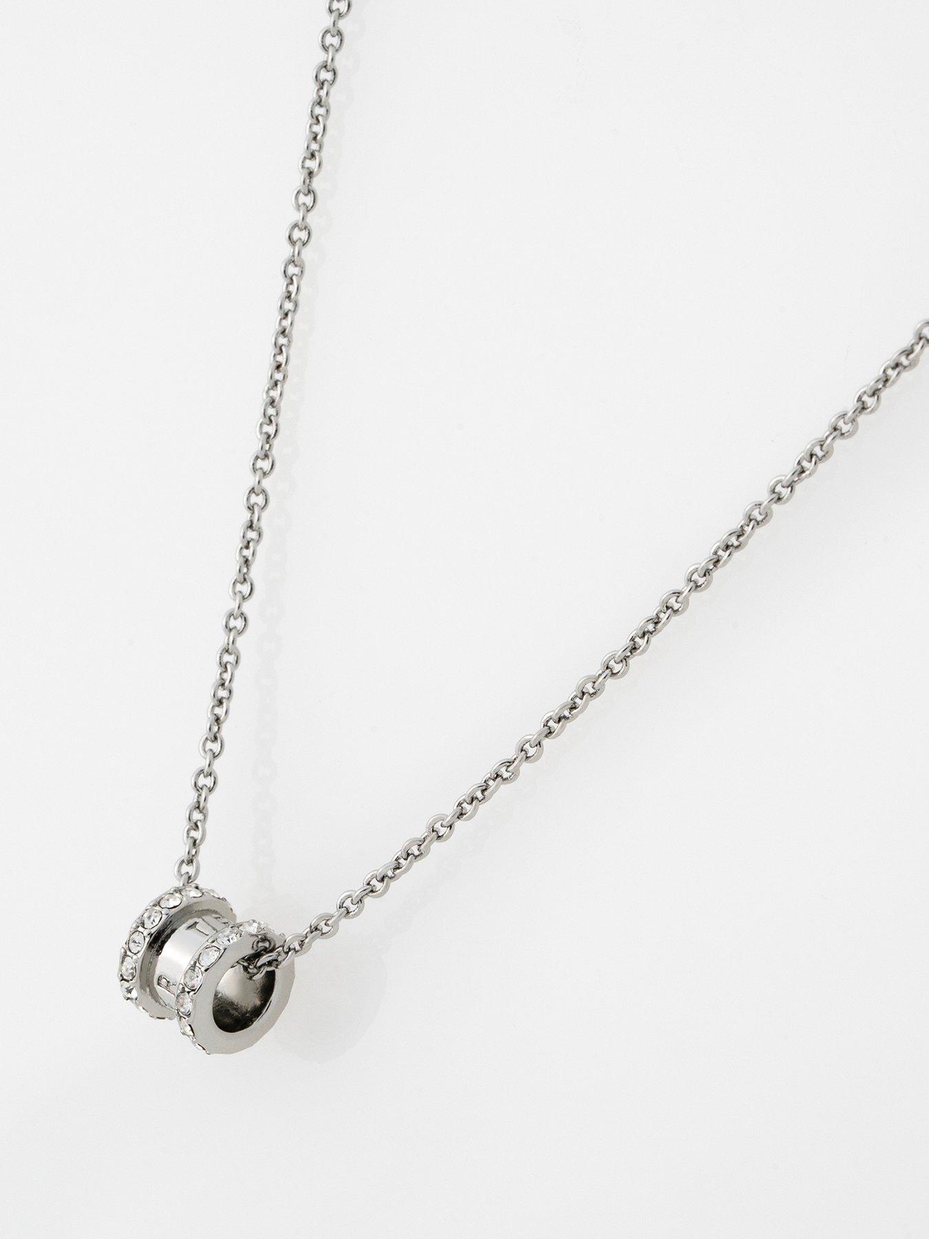 Ted Baker ROBYN: Crystal Roll Pendant Necklace, Multi, Women