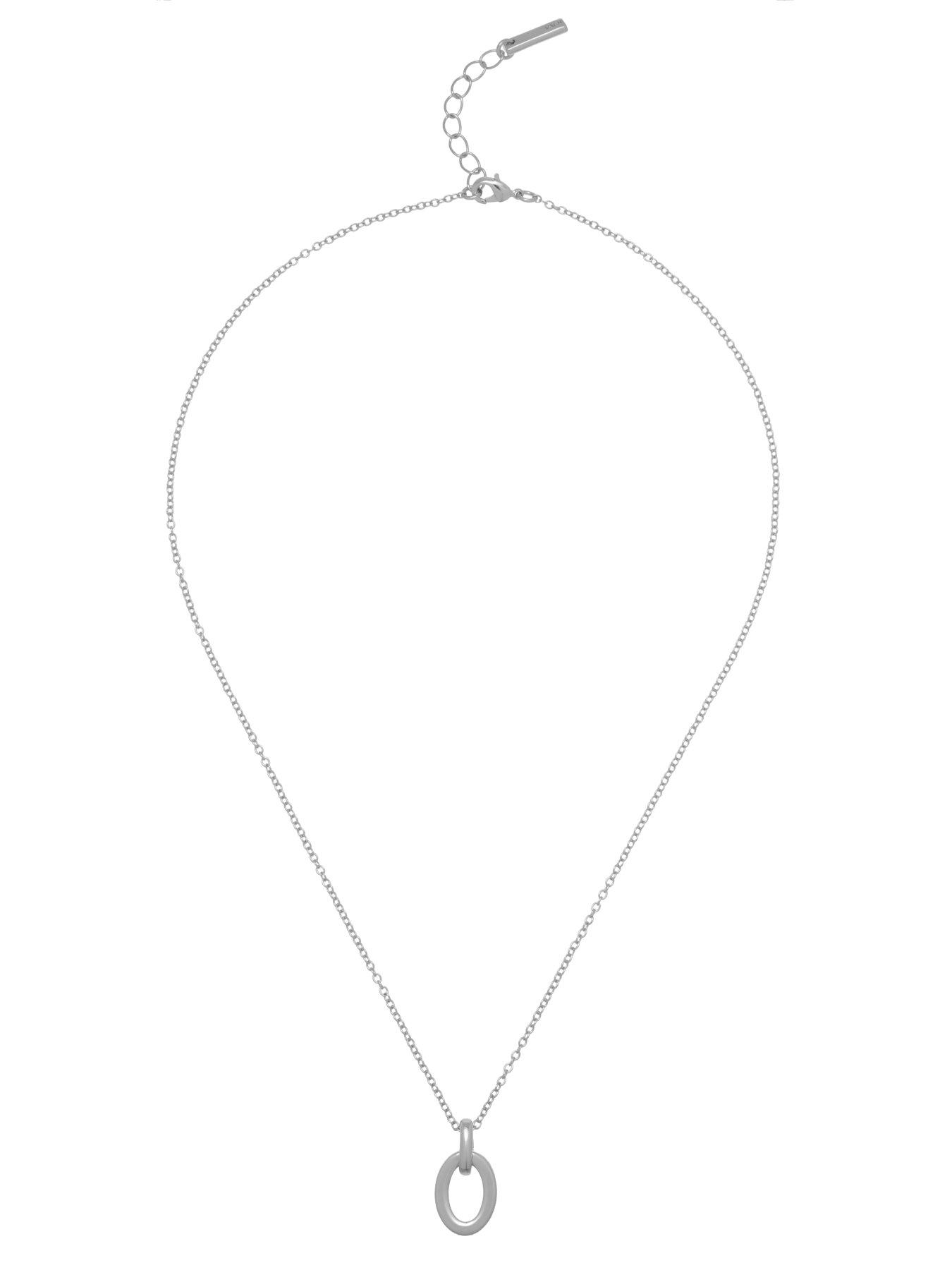 Image 3 of 7 of Karen Millen Chain Link Pendant Necklace