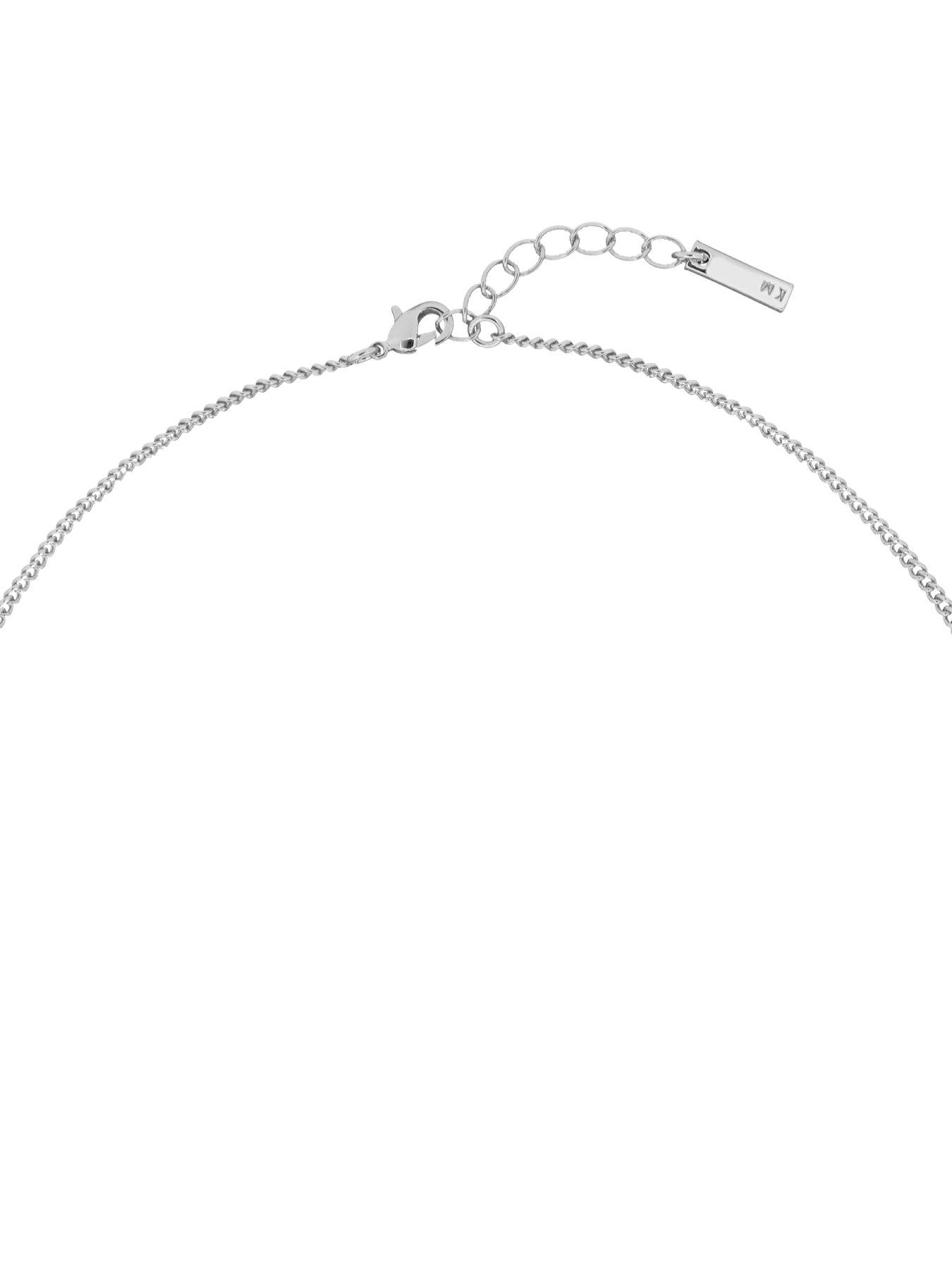 Image 4 of 7 of Karen Millen Modern Pearl Pendant Necklace