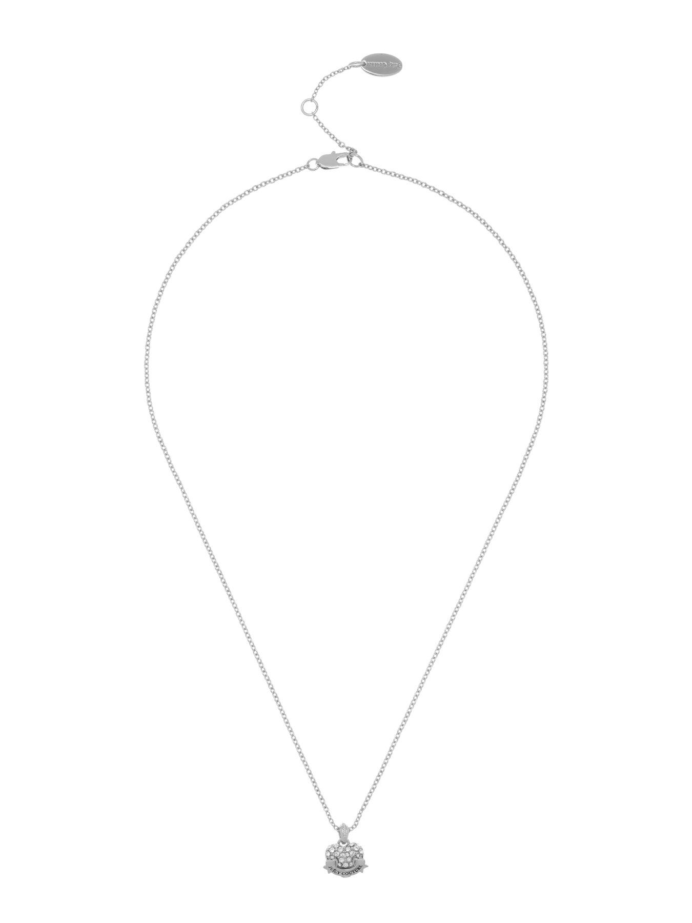 Image 2 of 6 of Juicy Couture Crystal Icon Heart Small Pendant
