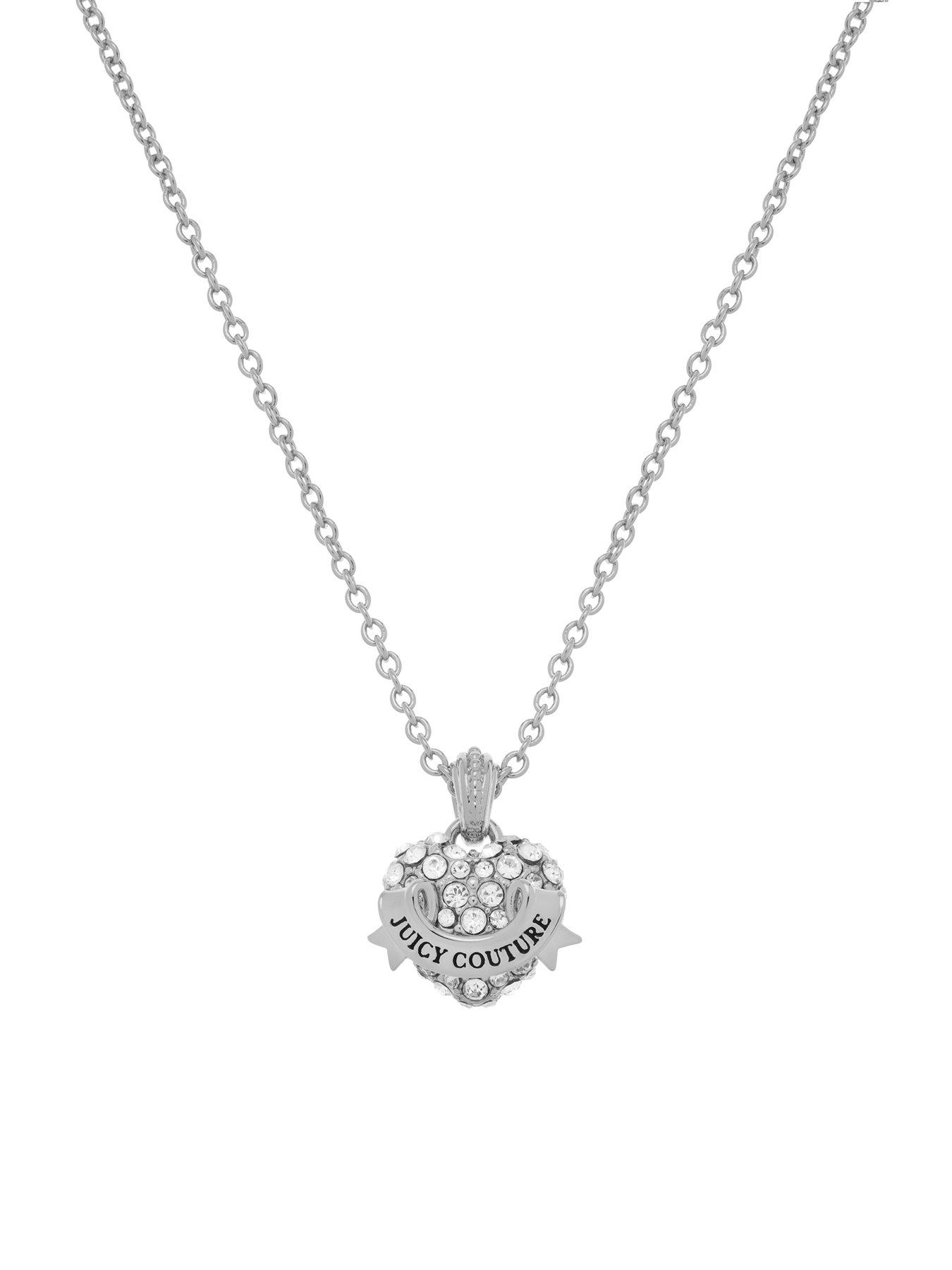 Image 5 of 6 of Juicy Couture Crystal Icon Heart Small Pendant