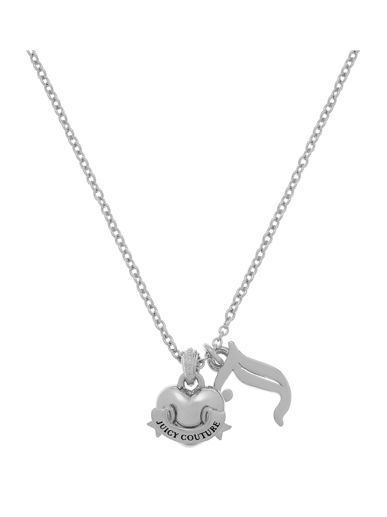 Juicy Couture Icon Heart &  J Charm Pendant