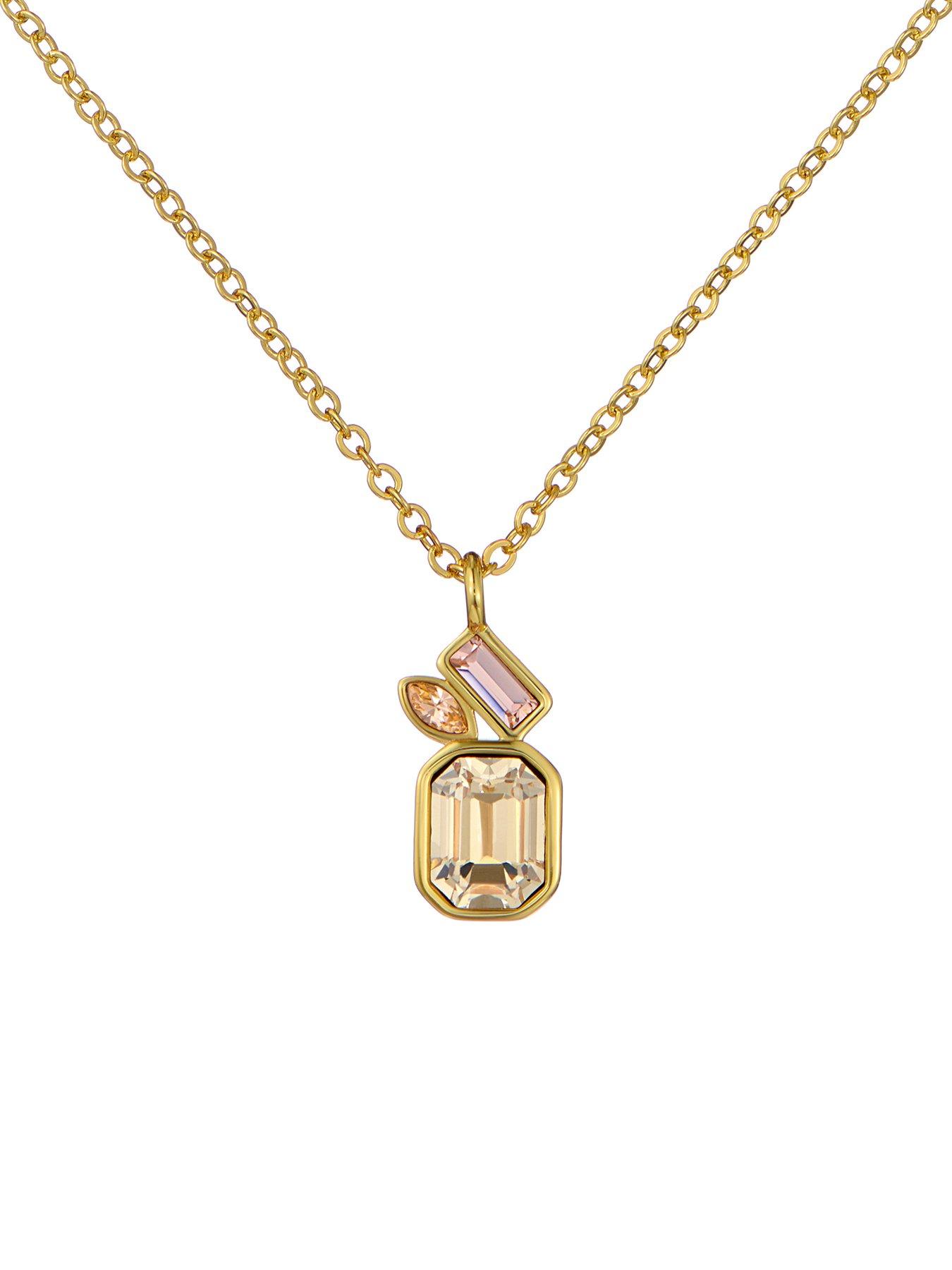 Ted Baker MILEY: Crystal Cluster Pendant, Multi, Women