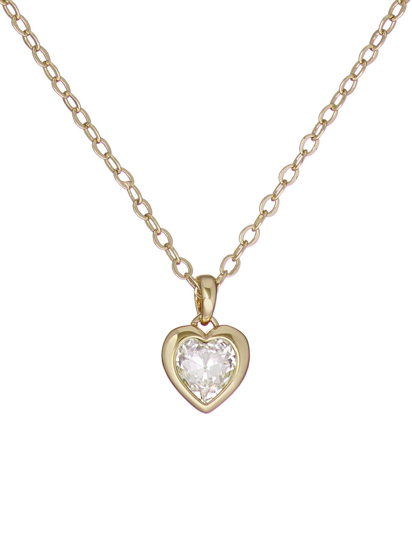 Ted Baker HANNELA: Crystal Heart Pendant Necklace