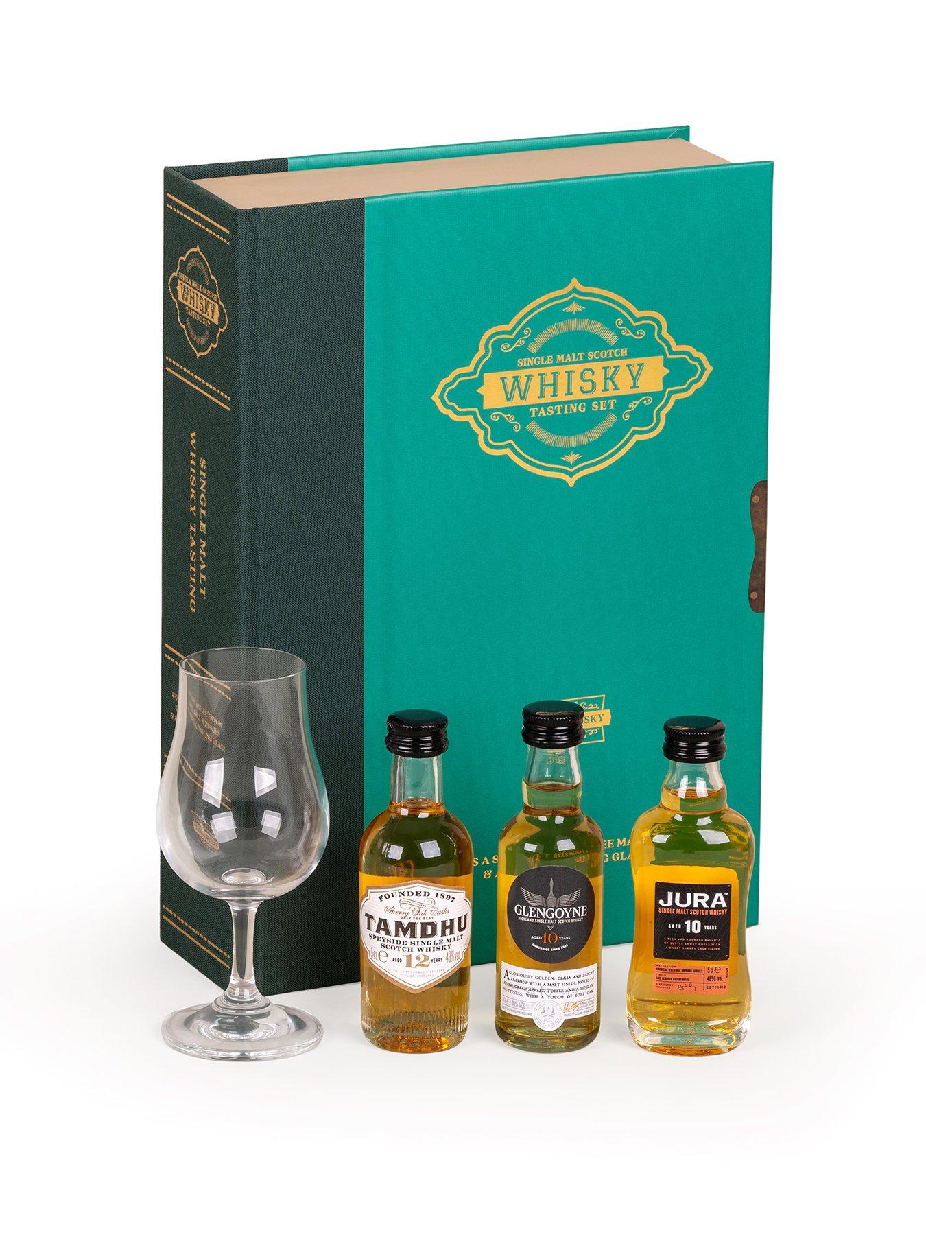 Image 1 of 3 of Malt Whisky Tasting Book Box 3 x 5cl plus tasting glass