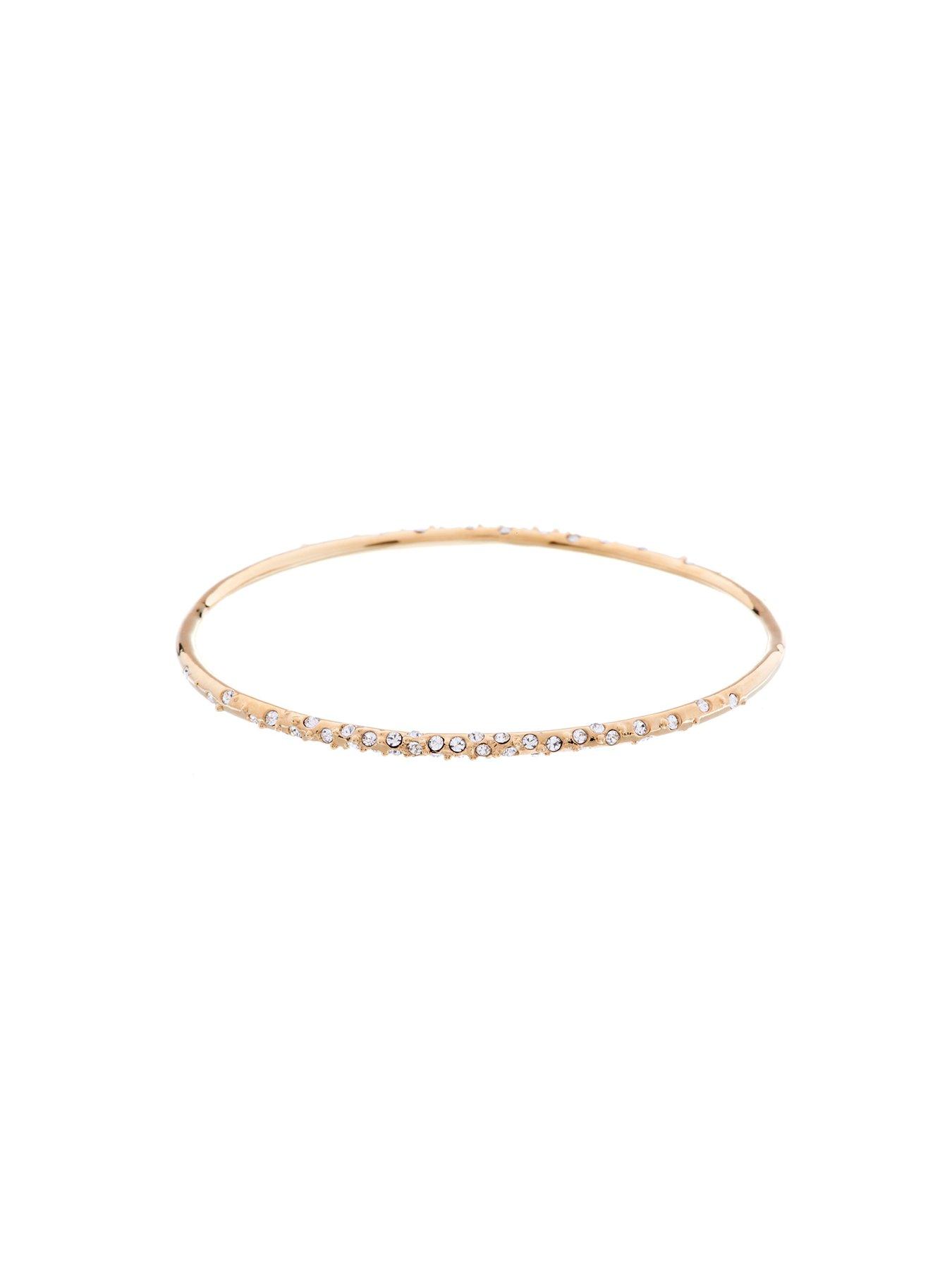 Image 2 of 5 of Karen Millen Crystal Sprinkle Bangle