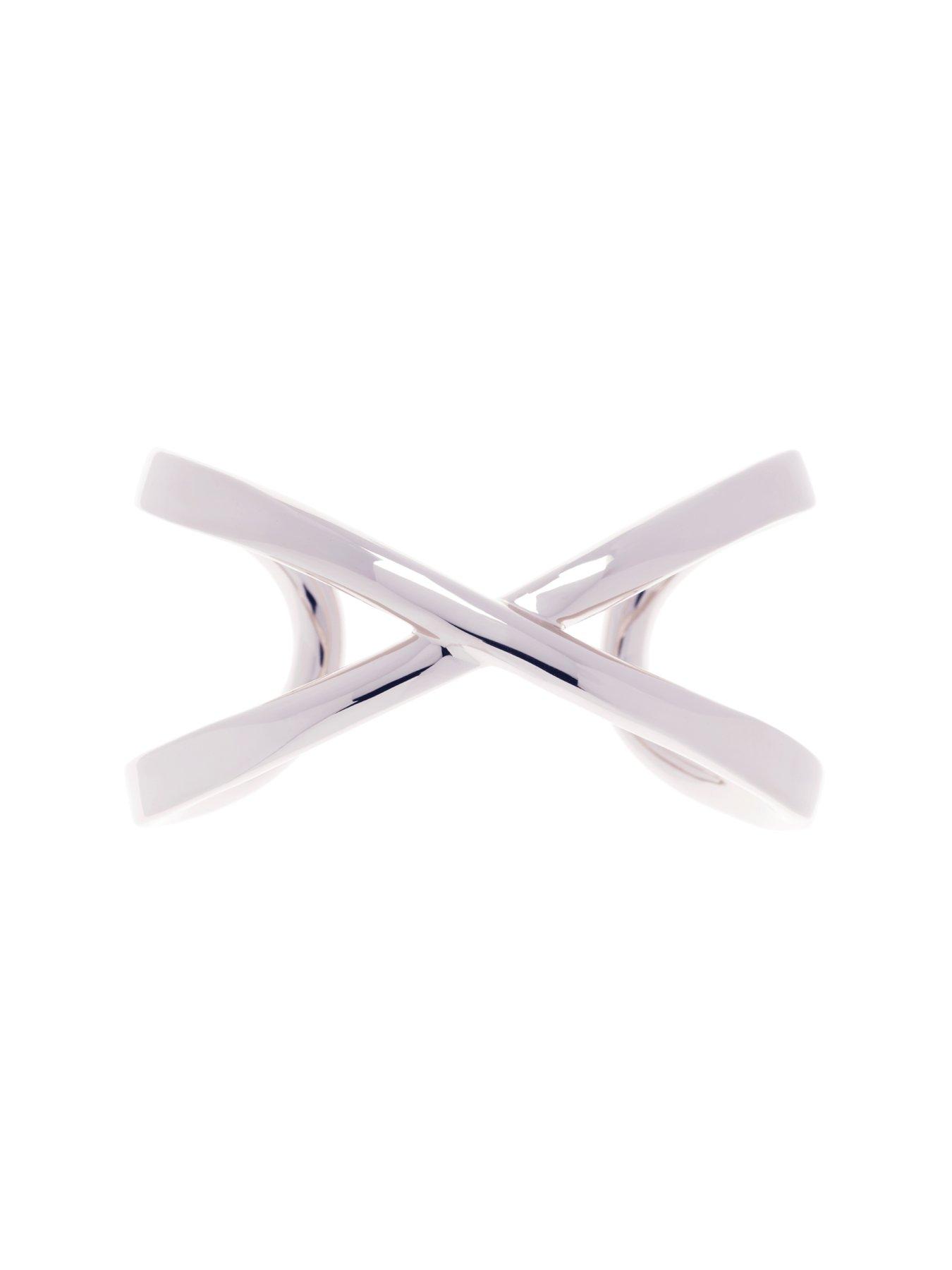 Image 3 of 6 of Karen Millen Criss-Cross Cuff