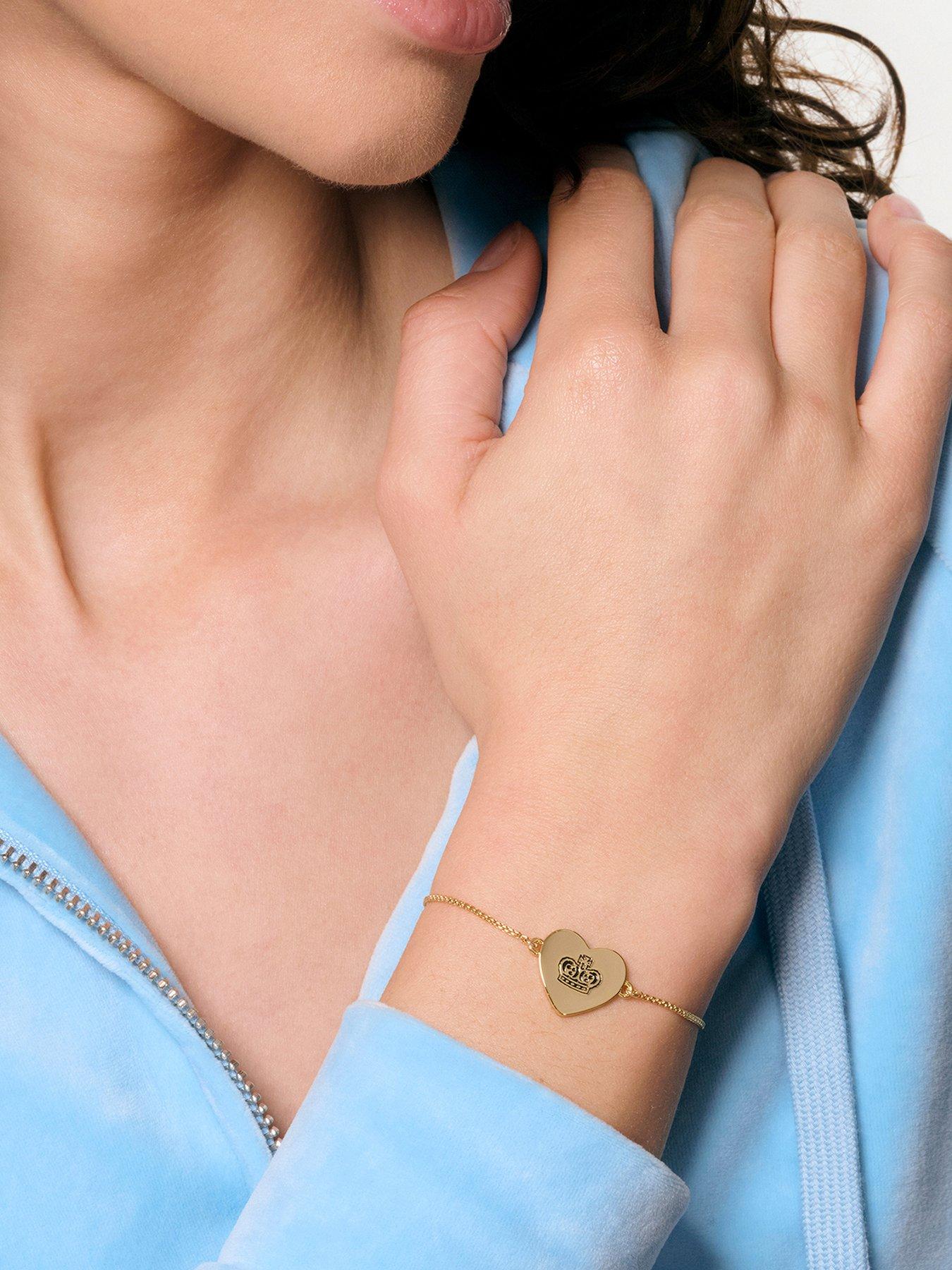 Juicy Couture Reversible Heart Adjustable Bracelet