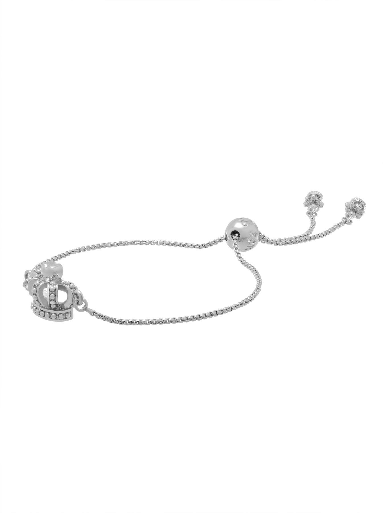 Image 2 of 7 of Juicy Couture Icon Crown Adjustable Bracelet
