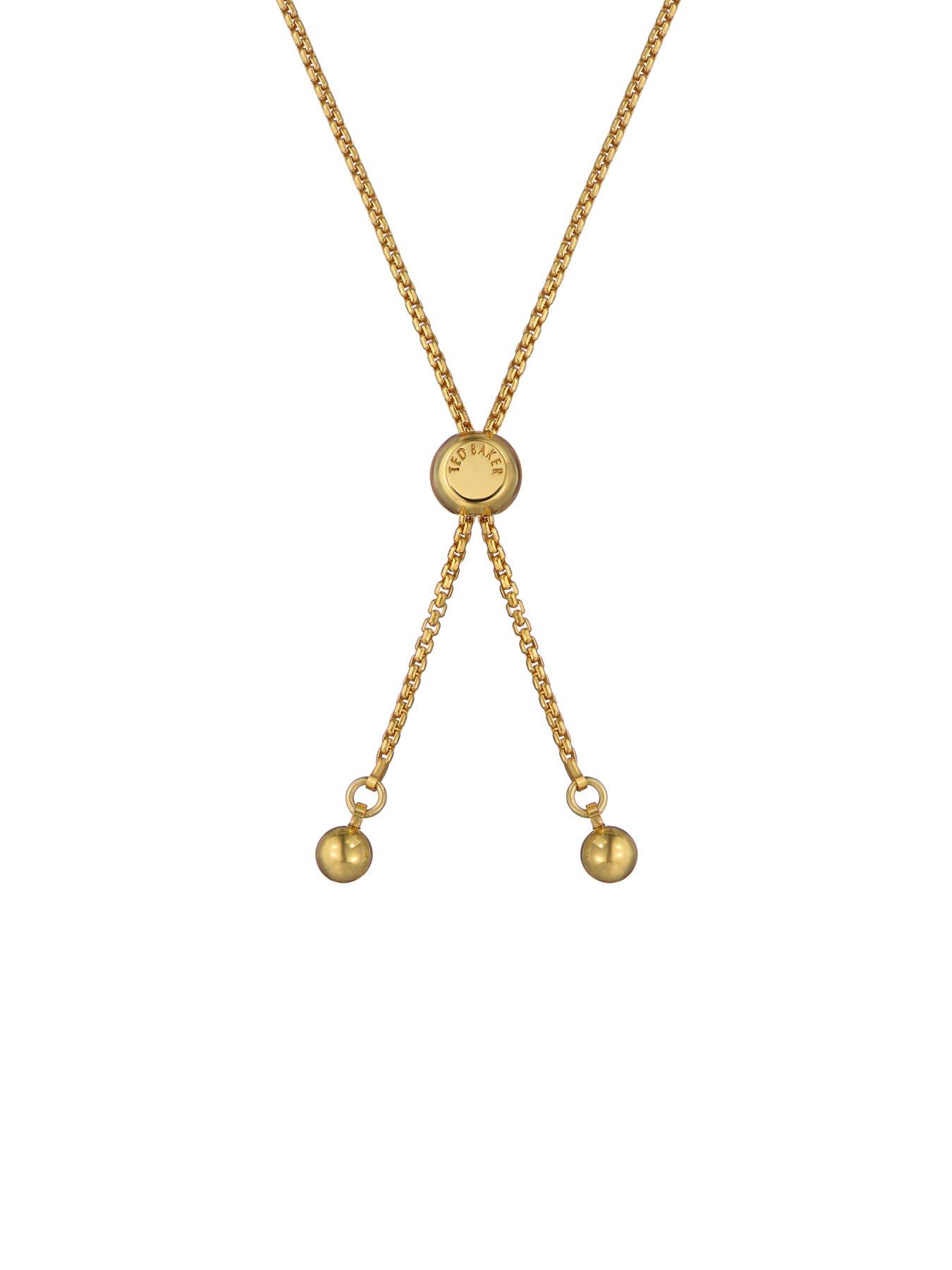 Image 3 of 6 of Ted Baker HARRIET: Enamel Heart Adjustable Bracelet