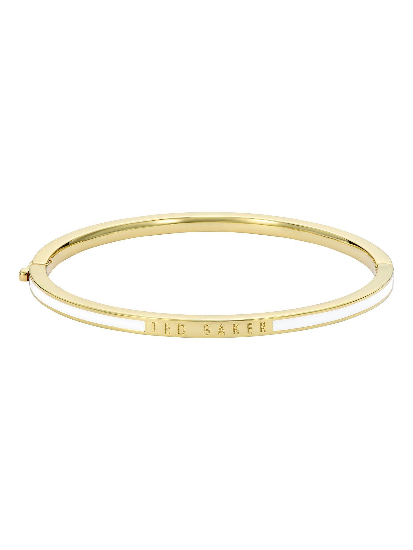 Image 3 of 7 of Ted Baker ROLEY: Classic Colour Enamel Slim Bangle Bracelet