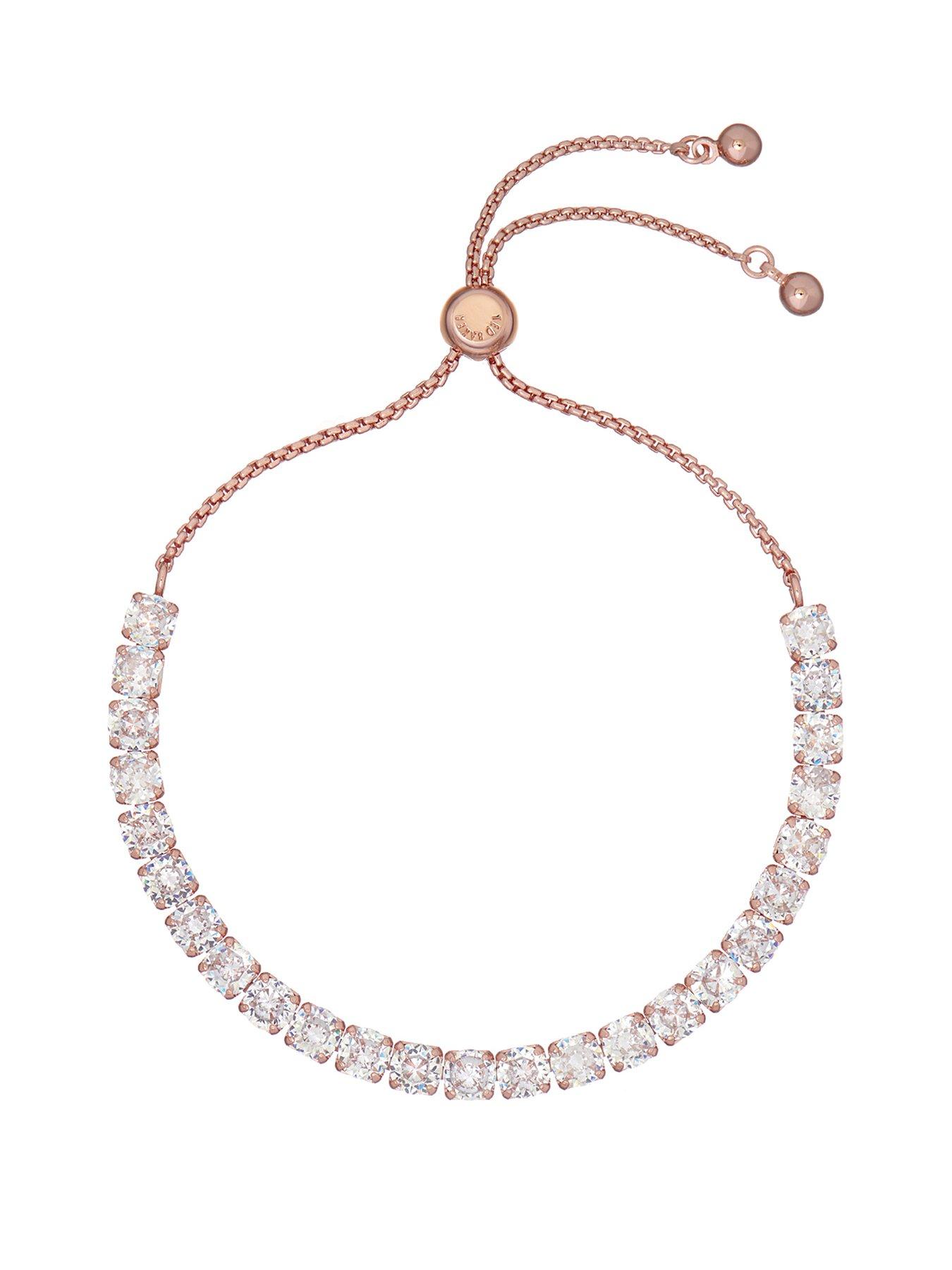 Image 1 of 6 of Ted Baker MELRAH: Crystal Adjustable Tennis Bracelet