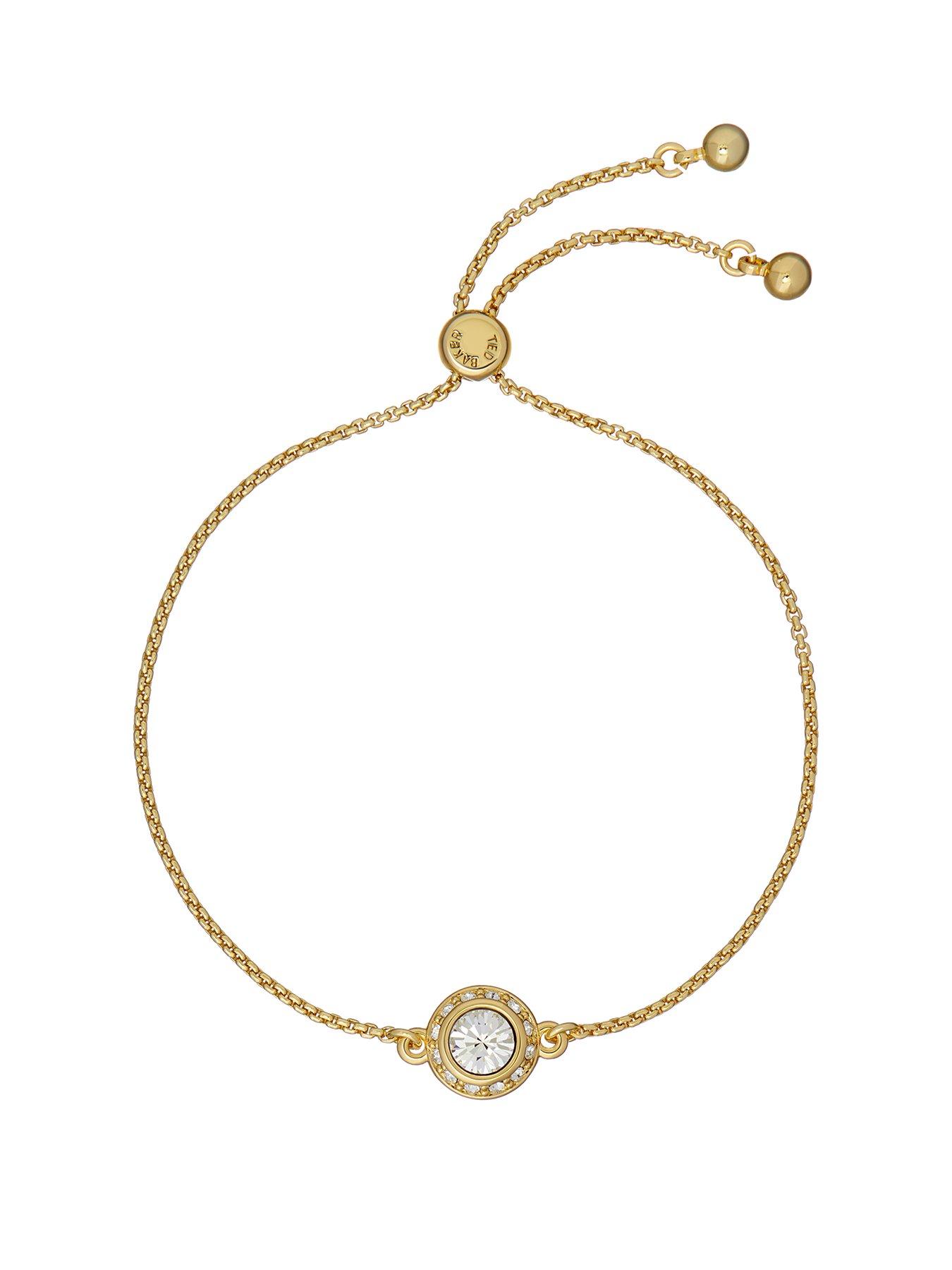 Image 1 of 5 of Ted Baker SOLETA: Solitaire Sparkle Crystal Adjustable Bracelet