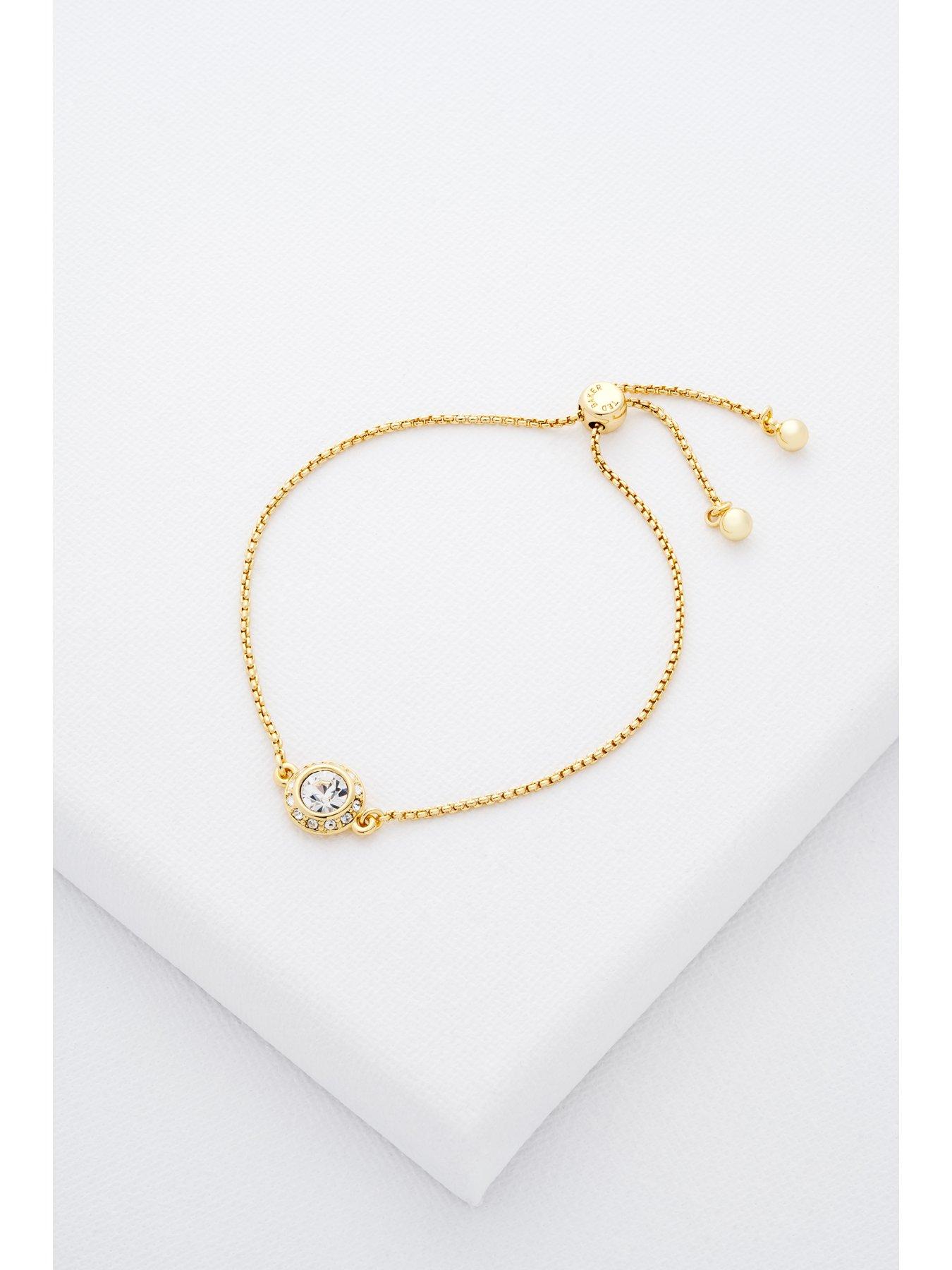 Image 4 of 5 of Ted Baker SOLETA: Solitaire Sparkle Crystal Adjustable Bracelet