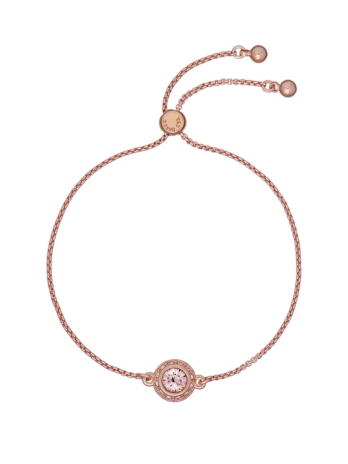 Image 1 of 5 of Ted Baker SOLETA: Solitaire Sparkle Crystal Adjustable Bracelet