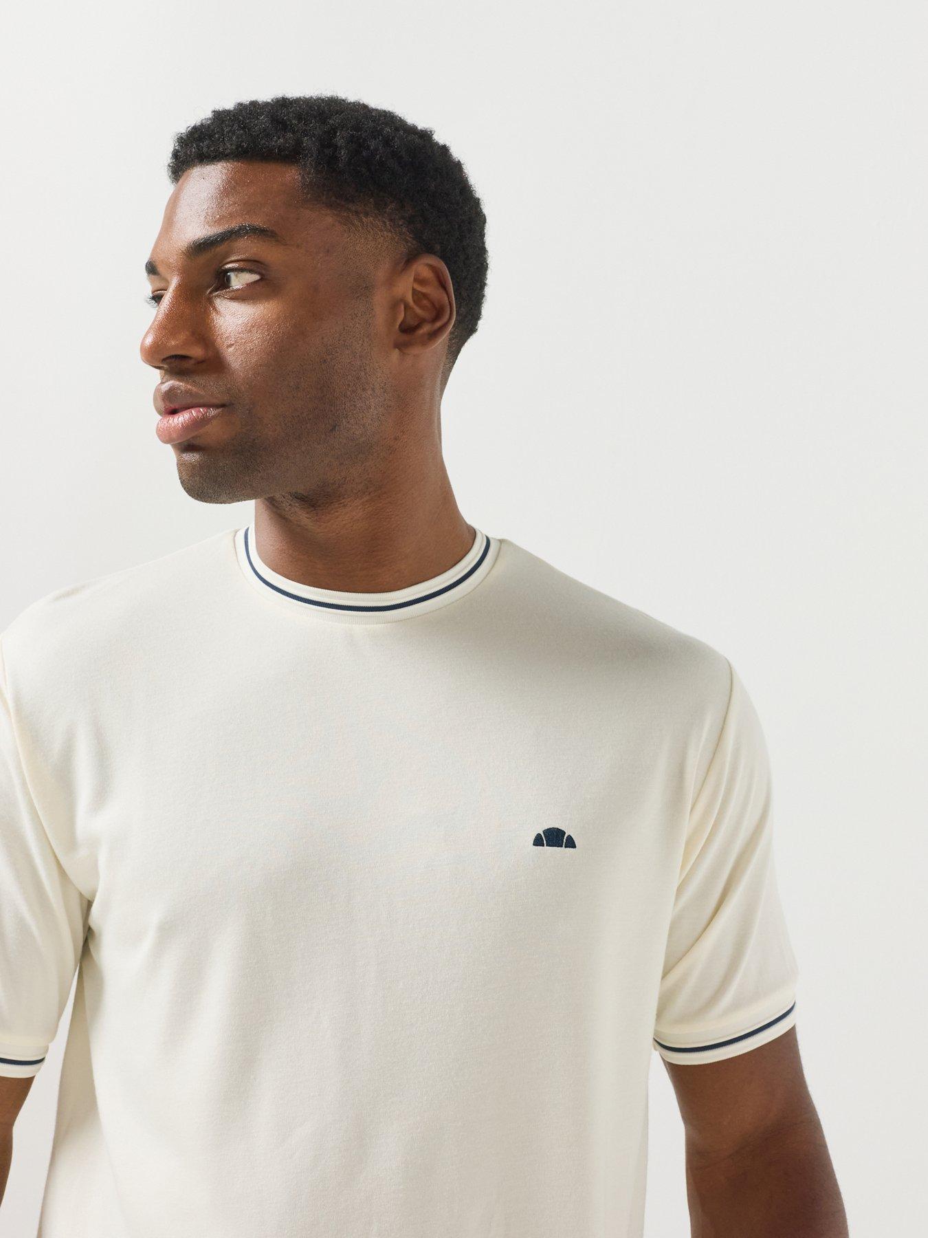 Image 6 of 6 of Ellesse Mens Biagia Tee - Cream