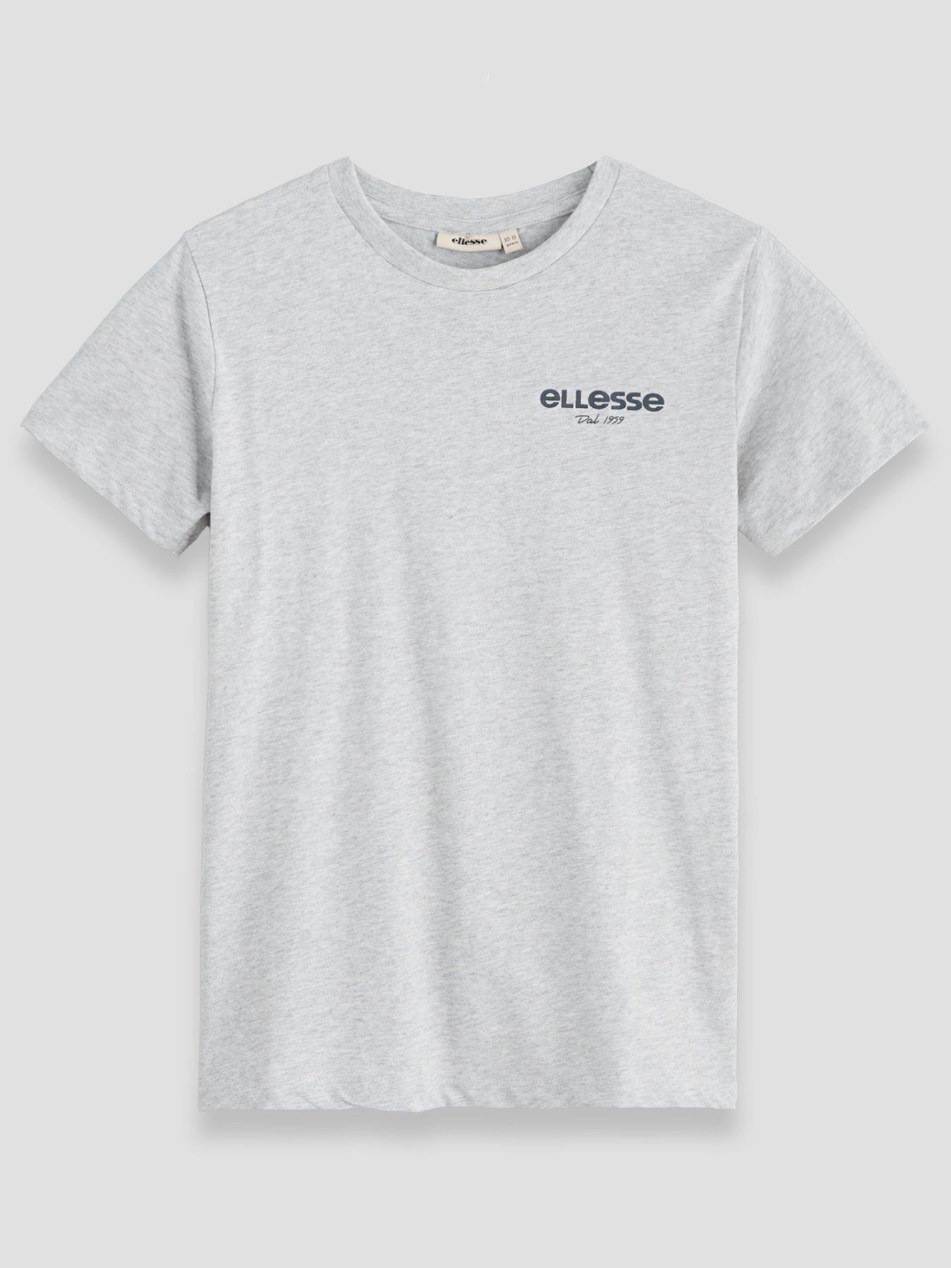Image 3 of 5 of Ellesse Junior Malner 2 Pack T-shirt - Grey