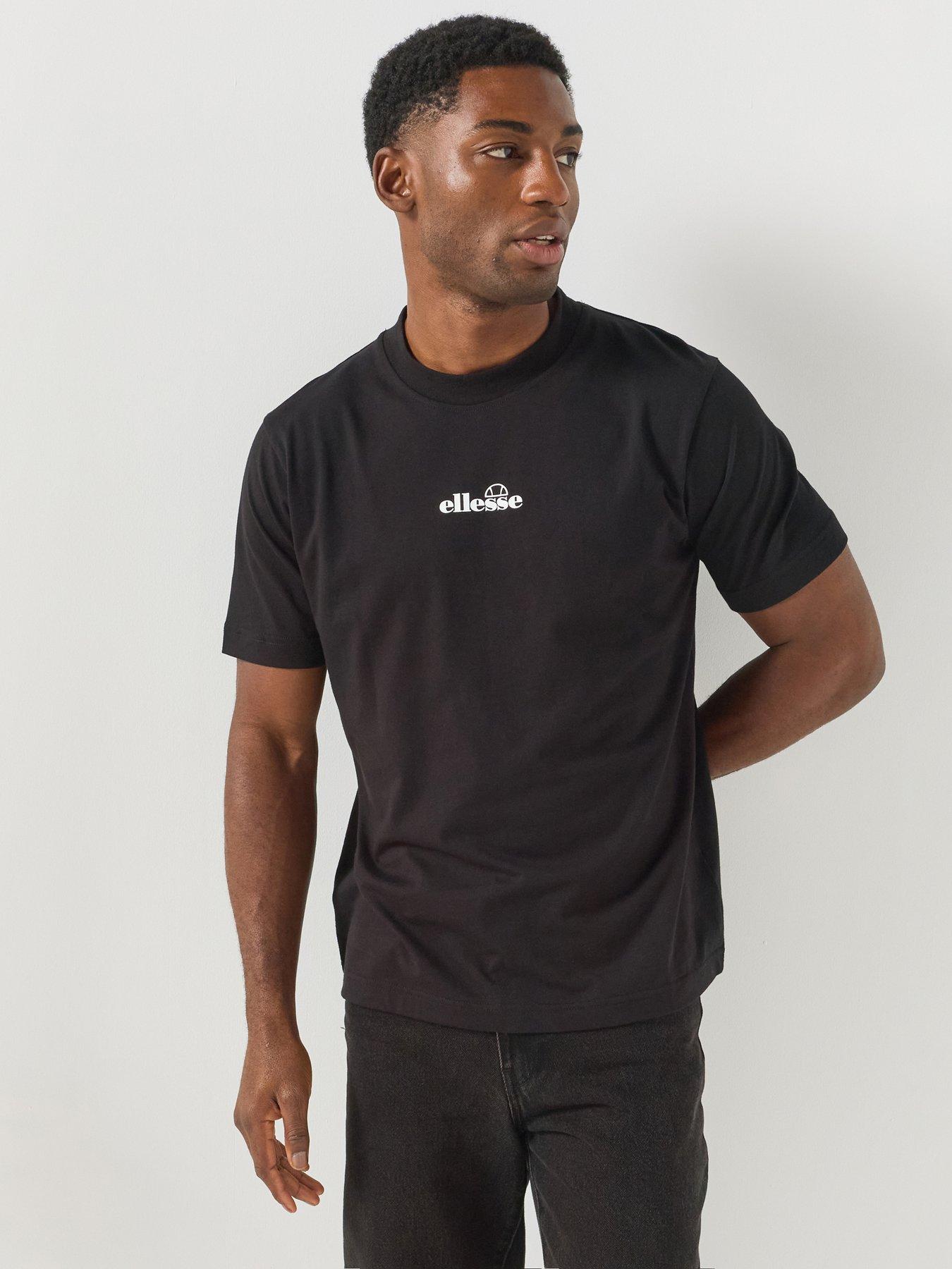 Ellesse Men's Ollio Logo T-Shirt - Black