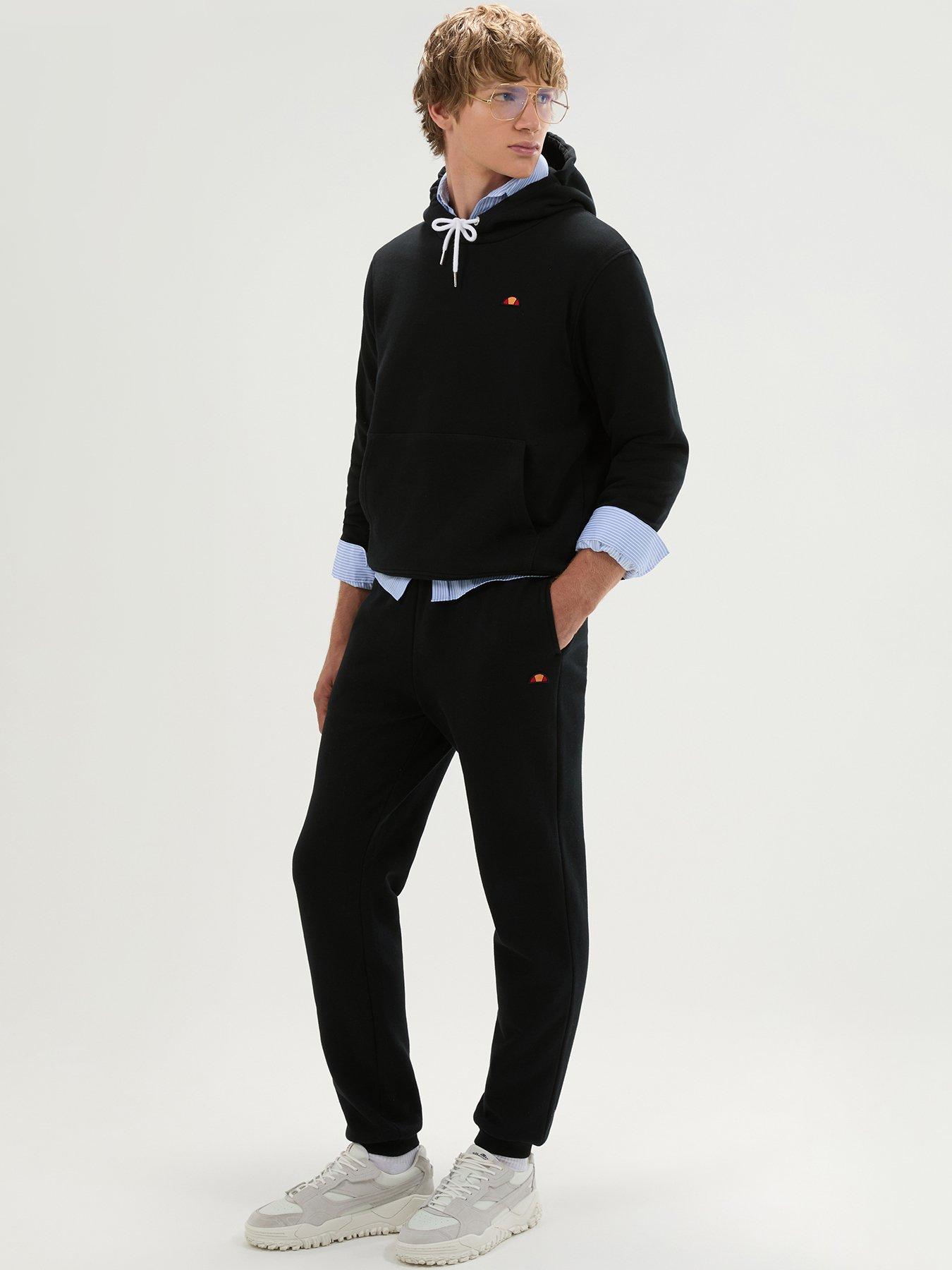 Ellesse Mens Traccota 2 Hoodie  &  Joggers - Black