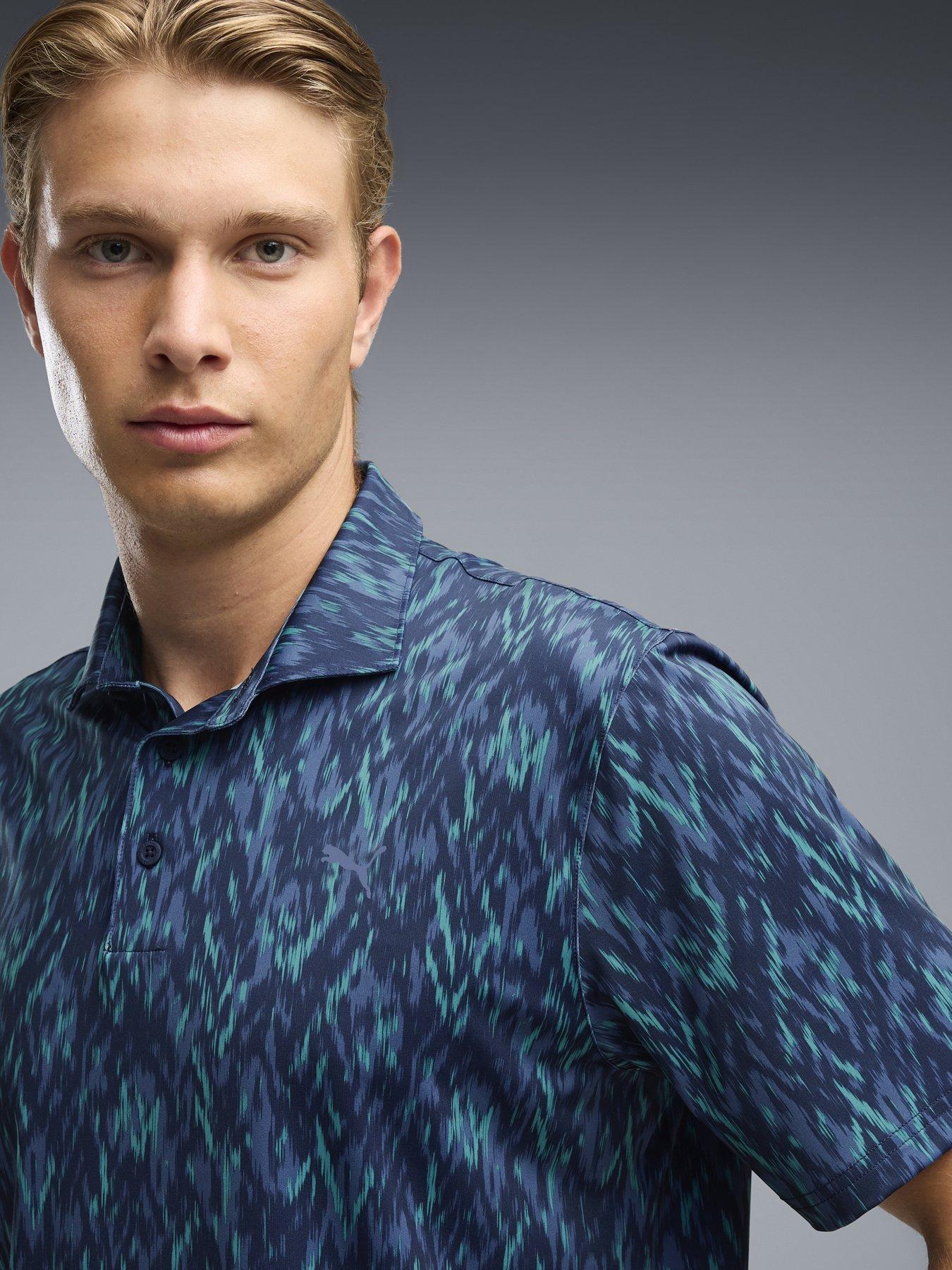 Image 4 of 6 of Puma Mens Golf Northern Lights Polo - Navy
