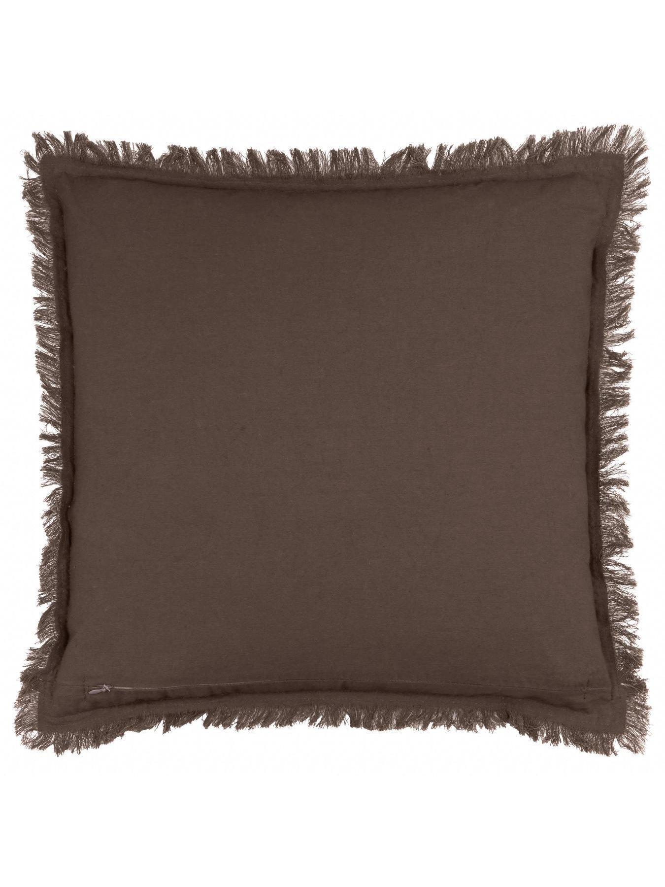 Image 4 of 5 of Yard Jaye 45x45 Polyester Cushion Bitter Chocolate