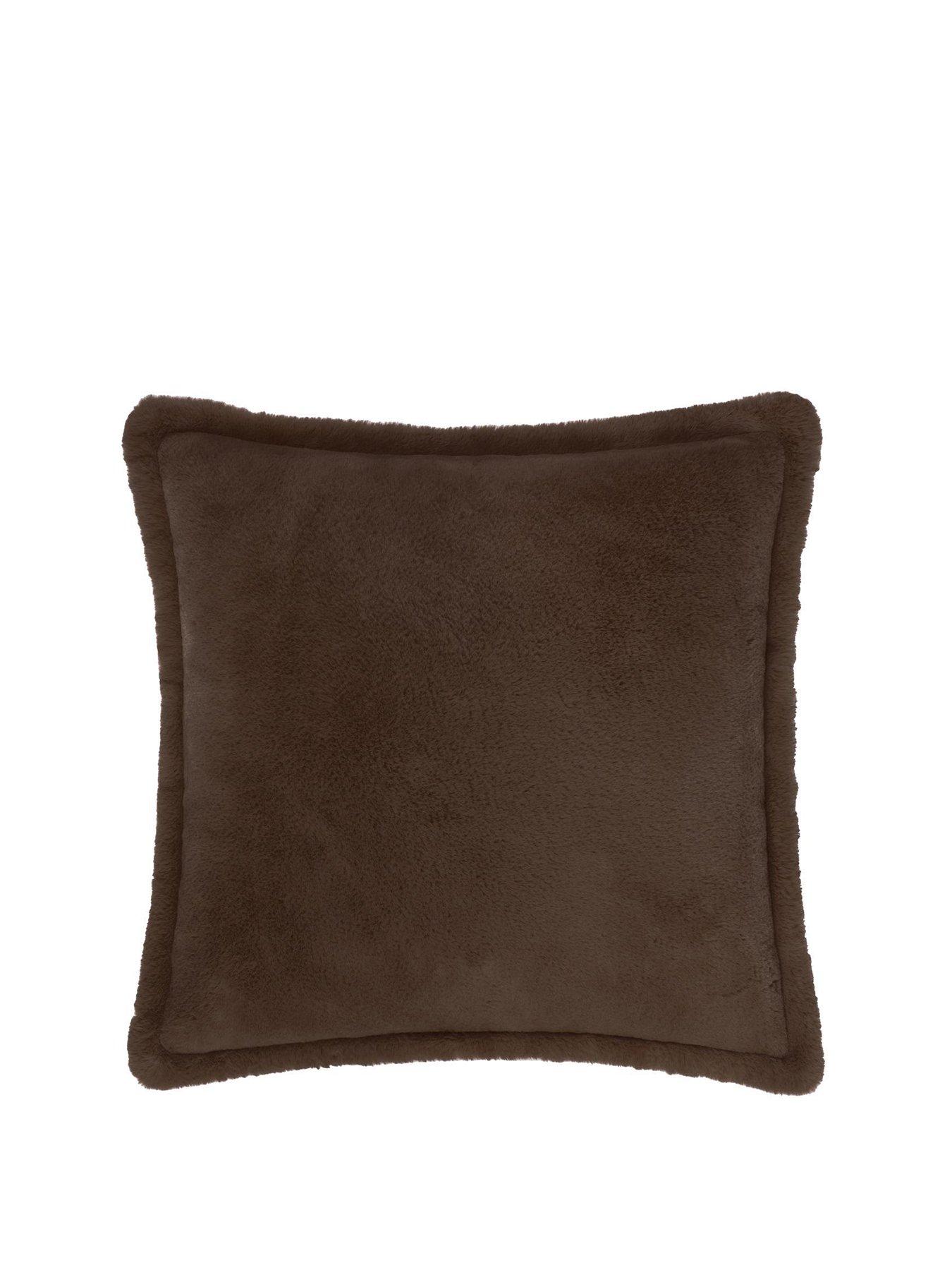 Furn Kallu 55x55 Polyester Cushion Chocolate