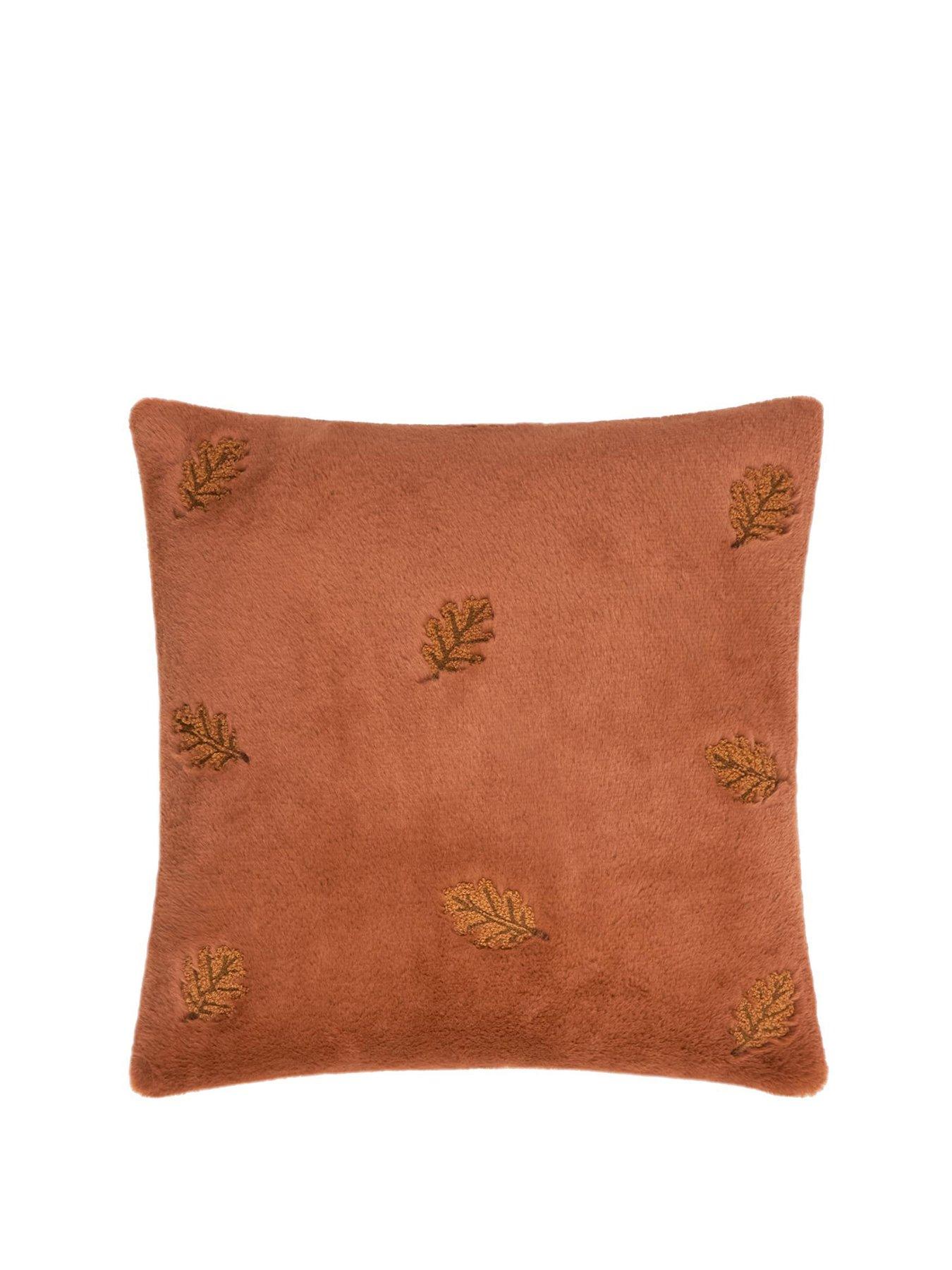 Image 2 of 5 of Furn Autumn Trail 45x45 Polyester Cushion Rust