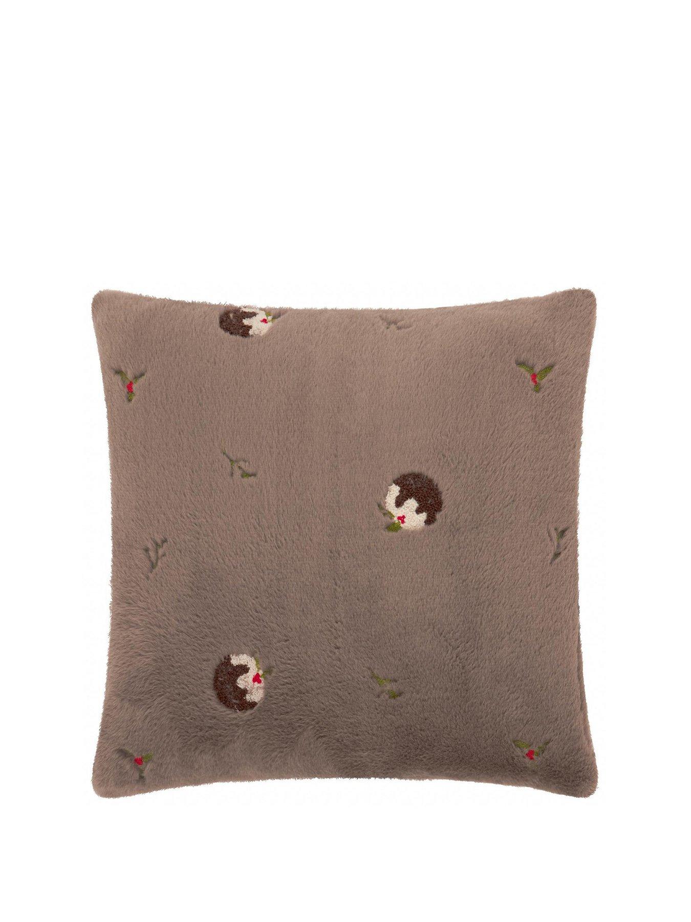 Image 2 of 4 of Furn Festive Puddings  45x45 Polyester Cushion Mocha