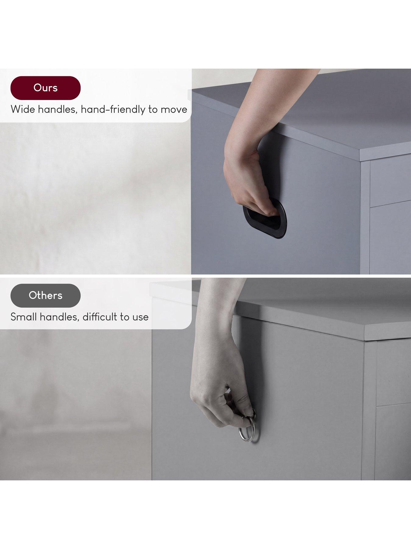 Image 6 of 7 of Vida Designs Large Multi-functional Storage Ottoman