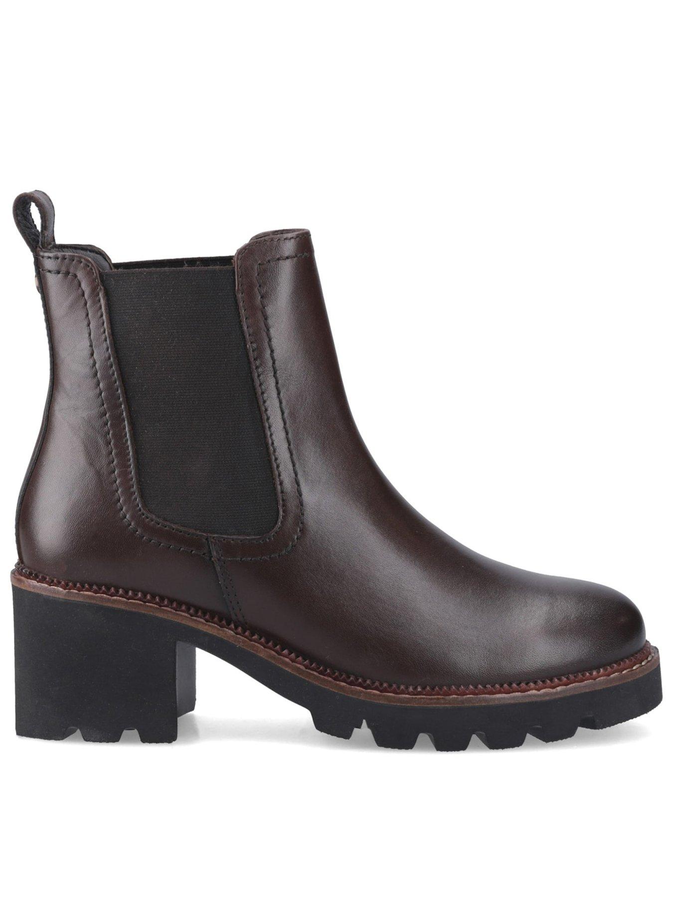 Hush Puppies Gaia Chelsea Boot - Chocolate