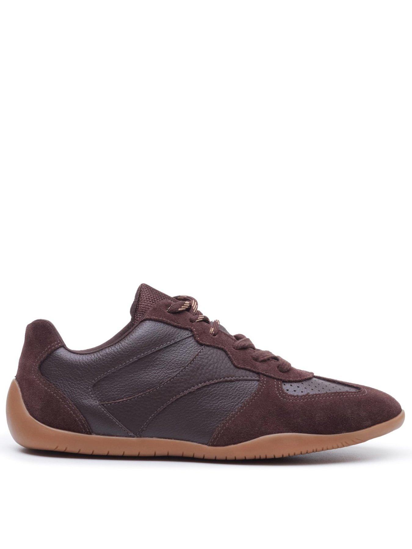 Hush Puppies Brown Jovie Trainers - Image 3