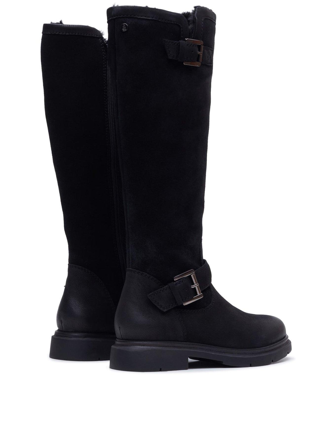 Image 3 of 6 of Hush Puppies Cressida Long Boot - Black