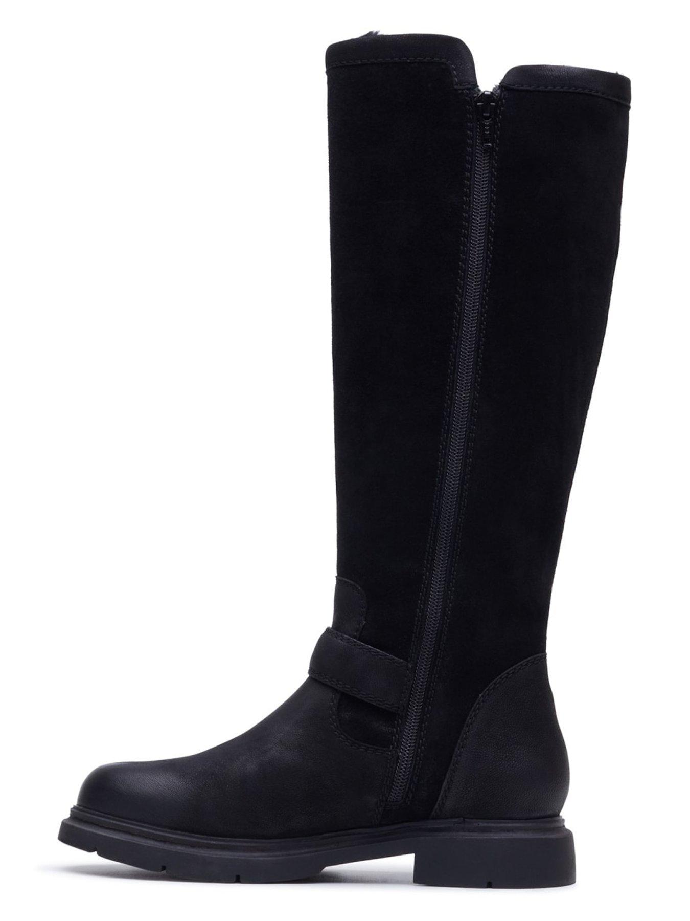Image 5 of 6 of Hush Puppies Cressida Long Boot - Black