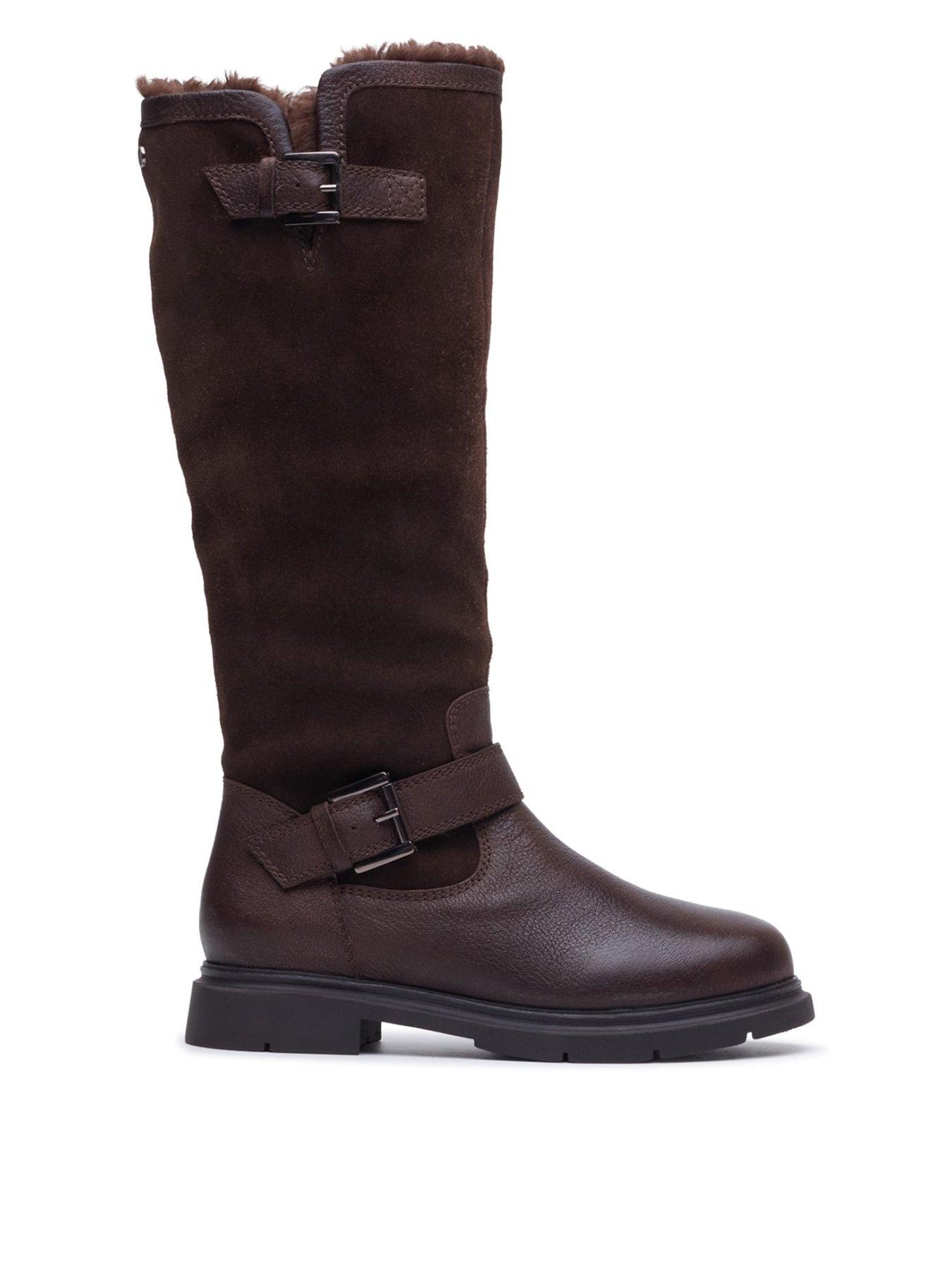 Hush Puppies Women's Brown Cressida Long Boot In | : Size 8 - Image 4