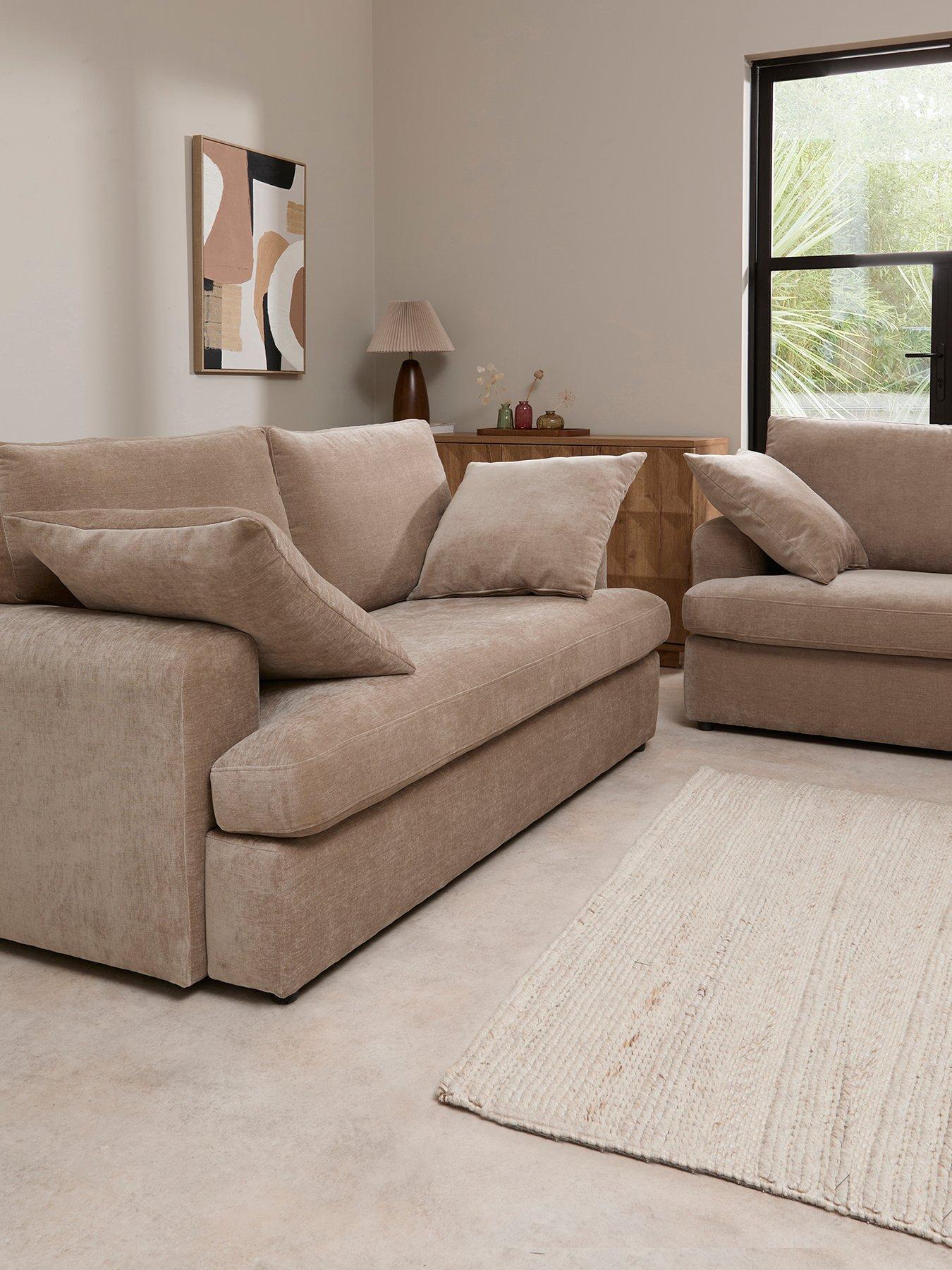 The Very Collection Anik 3 Seater + 2 Seater Sofa Set (Buy & SAVE ...