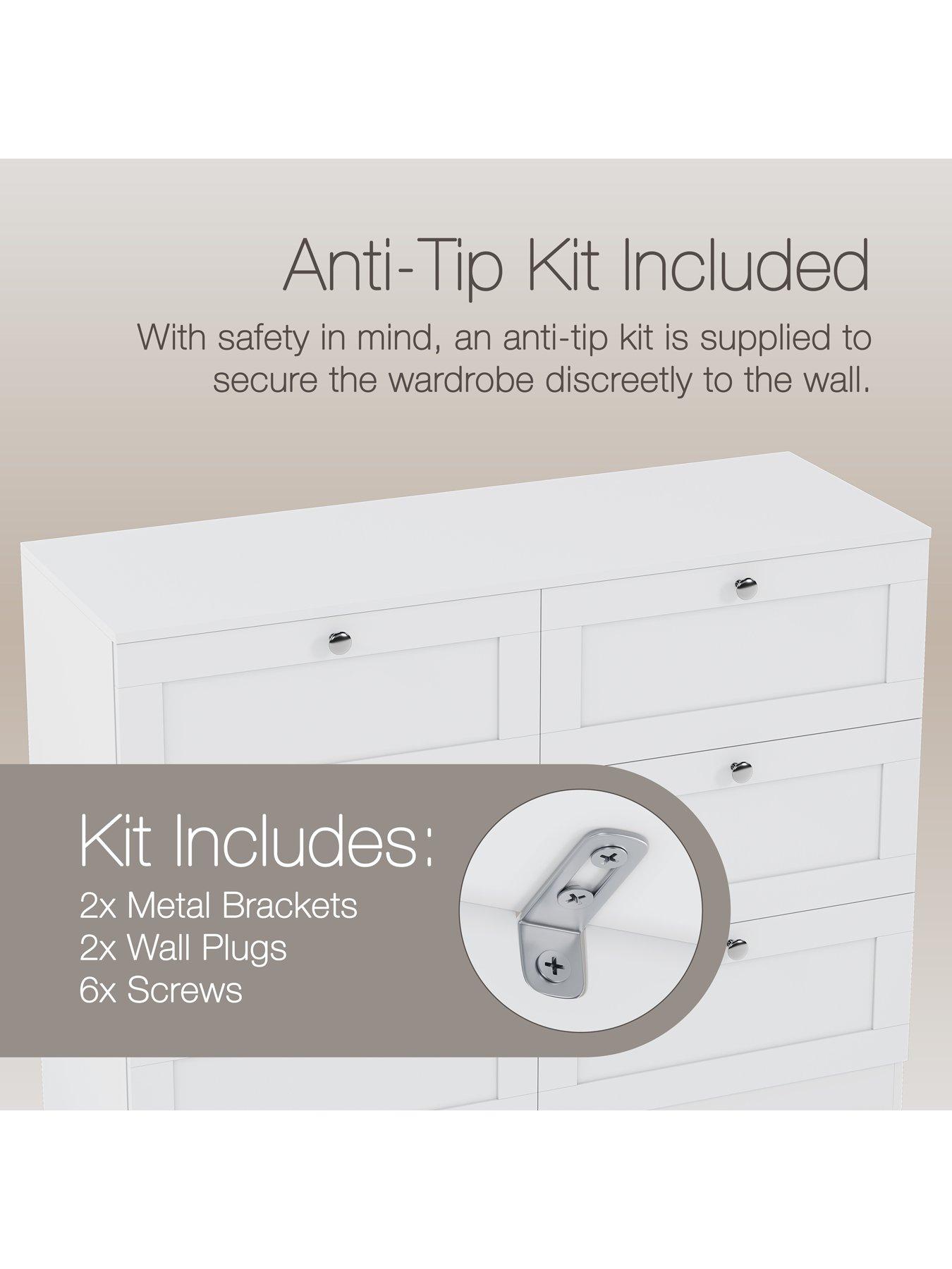 Image 5 of 7 of Vida Designs Altino 6 Drawer Double Chest