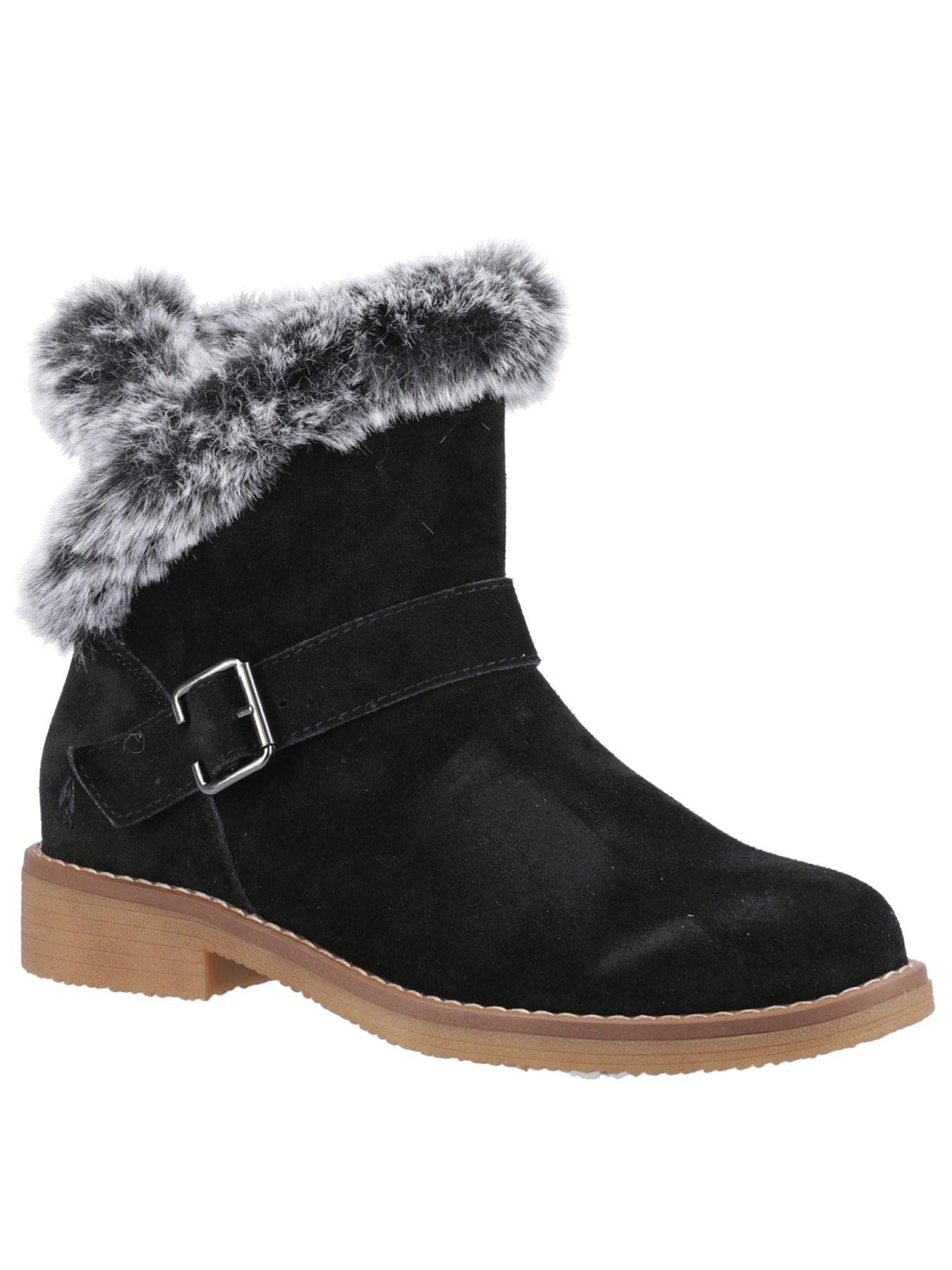 Image 2 of 5 of Hush Puppies Hannah Wide Boot - Brown